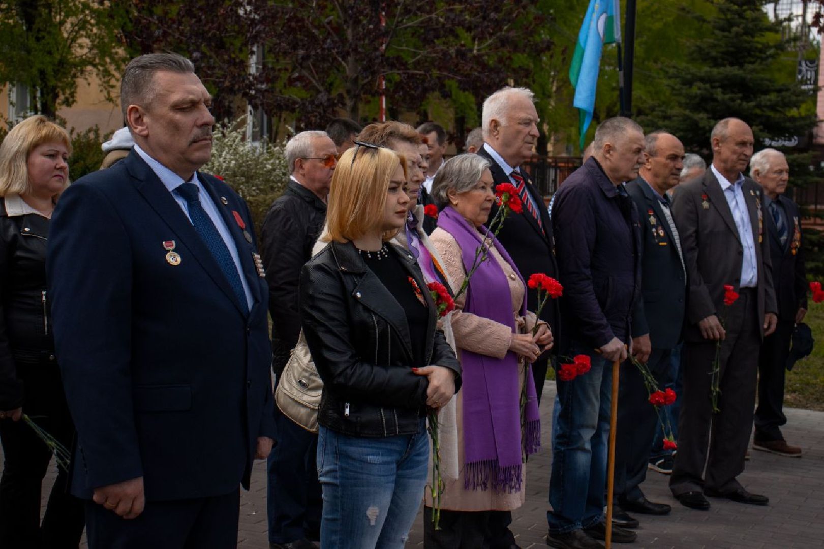 День Победы, возложение цветов, ветераны, мемориал, праздник