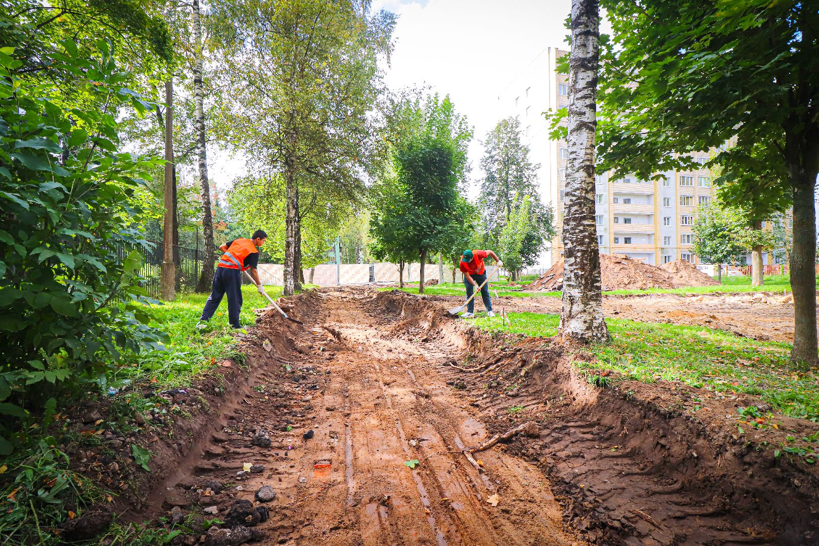 клин, общество, благоустройство, новые скверы, подмосковье,