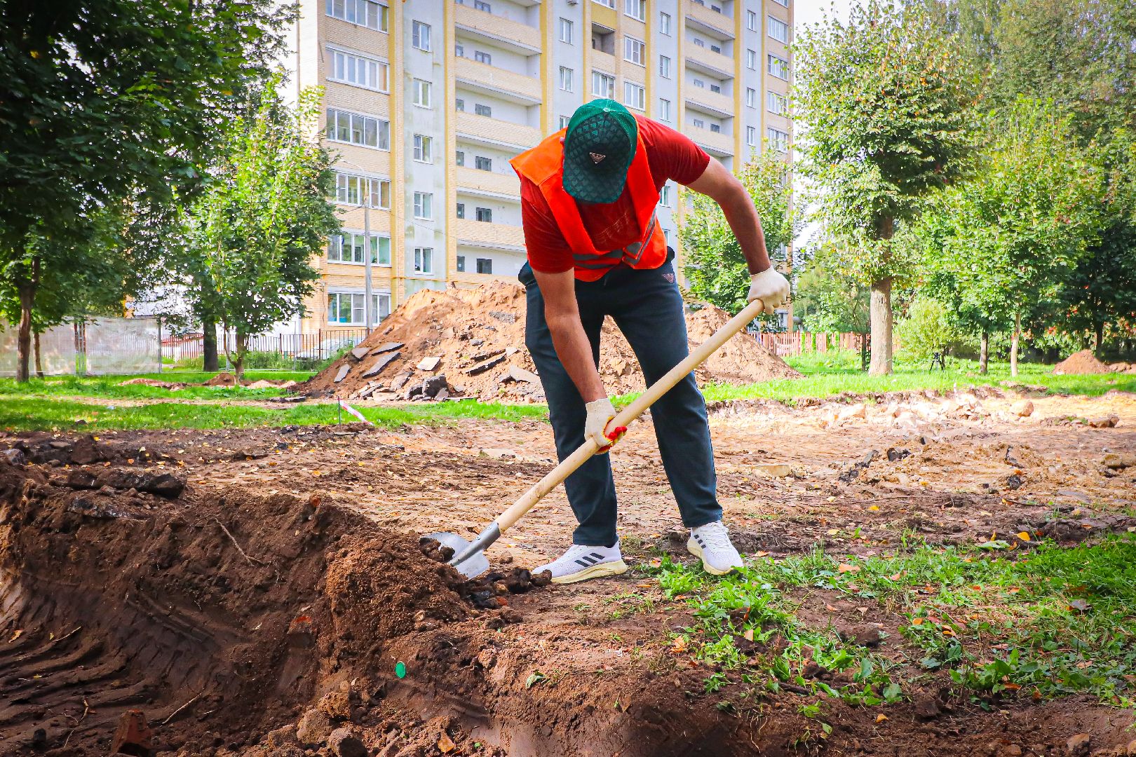 клин, общество, благоустройство, новые скверы, подмосковье,