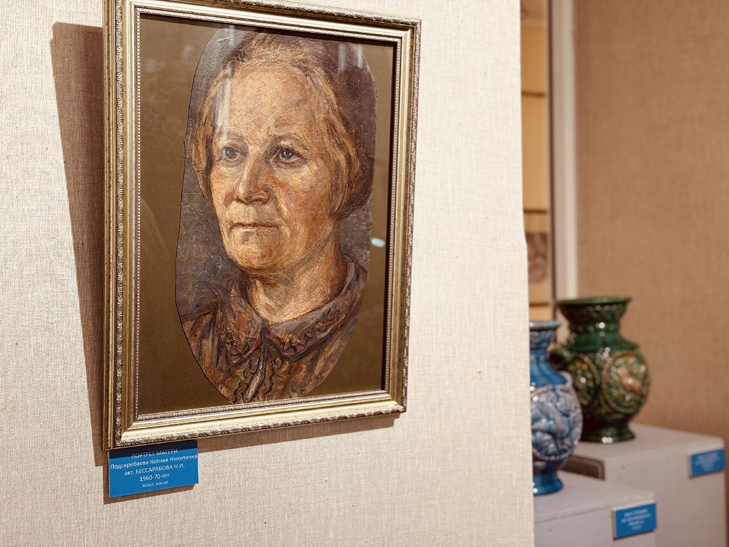 раменское, гжель, открытие выставки, бессарабова, художники гжели,