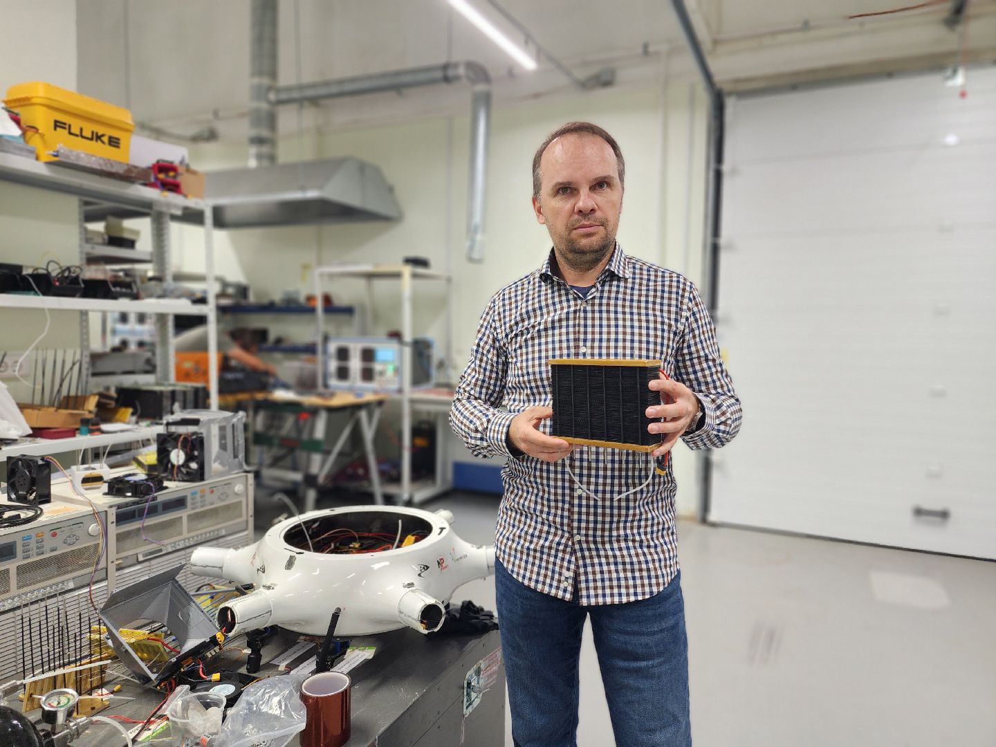 Черноголовка, Водородные установки, Гексакоптер ,