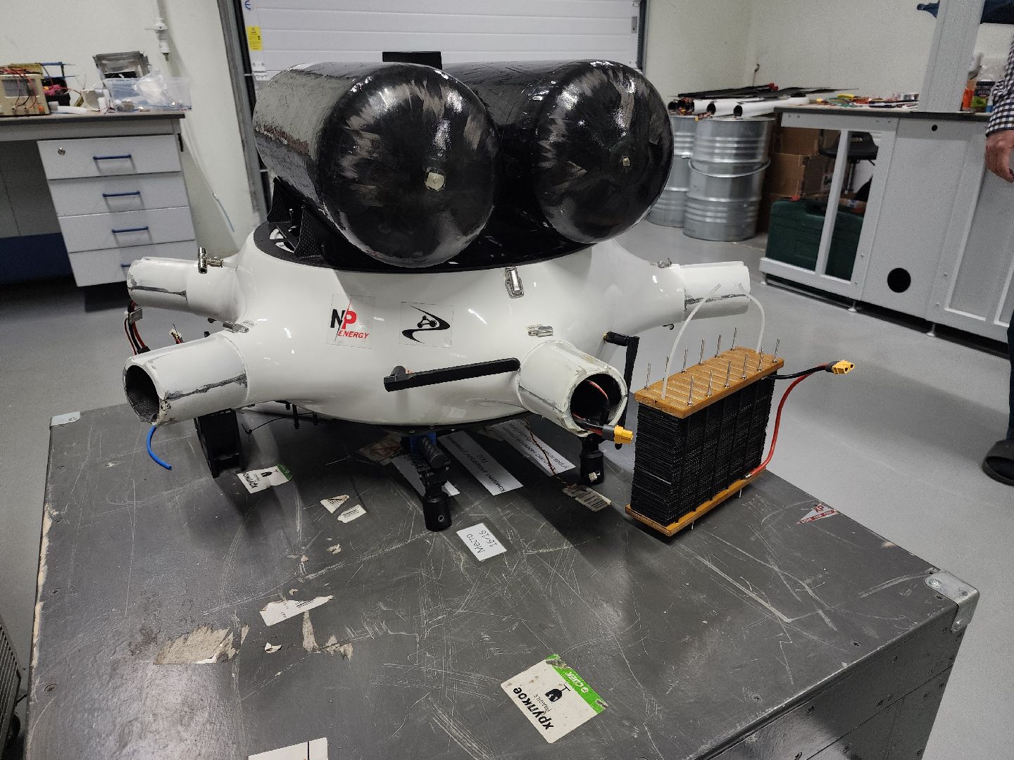 Черноголовка, Водородные установки, Гексакоптер ,