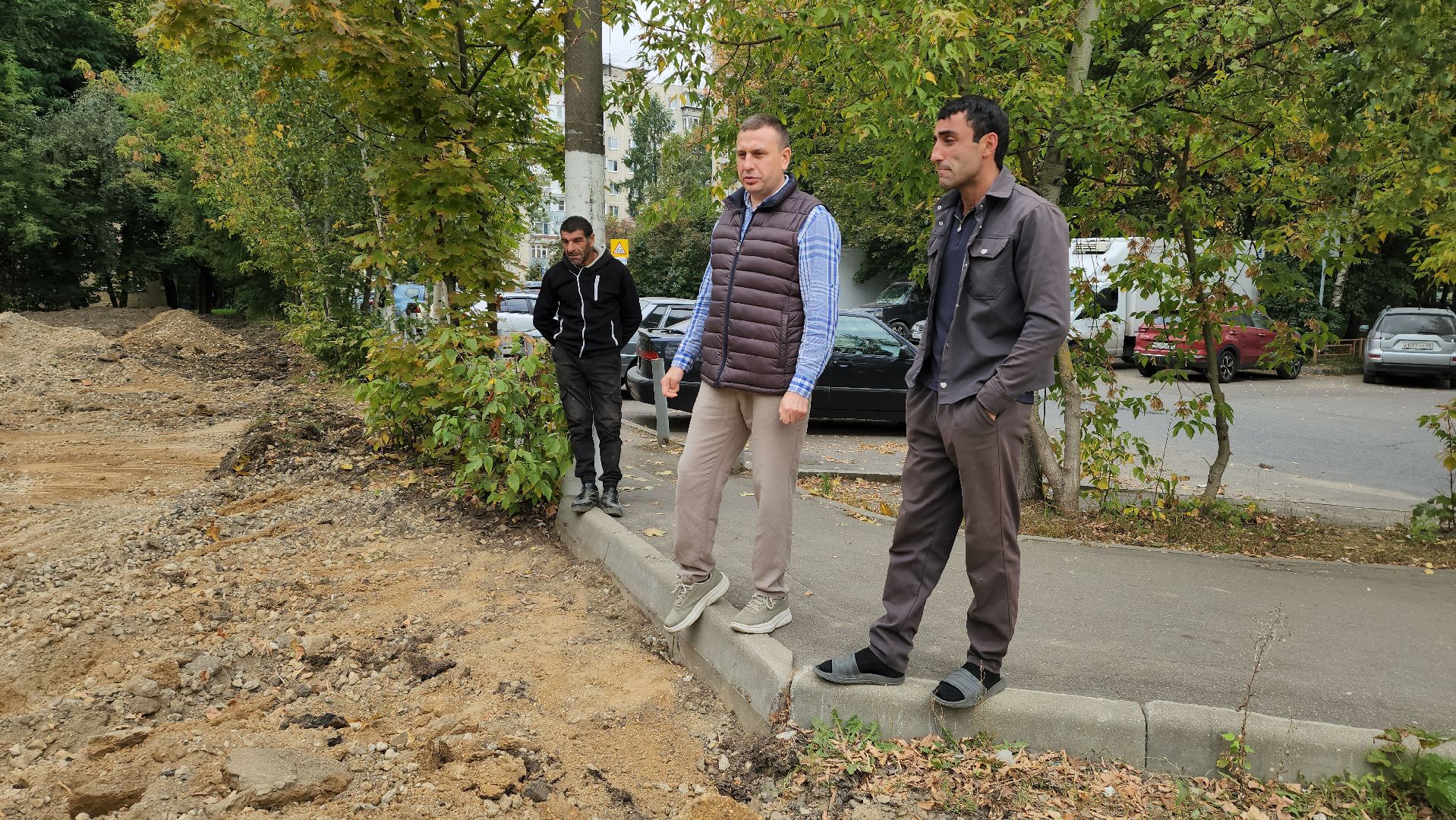 красногорск, парковка, народные тропы,