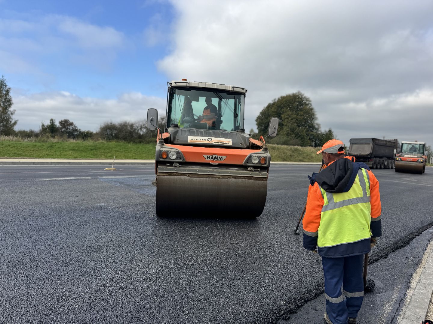 шаховская, м9 балтия, ремонт дороги, федеральная дорога,