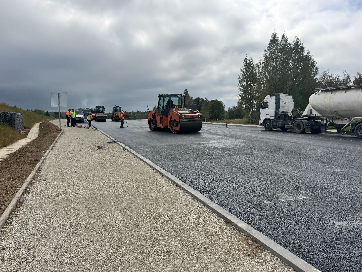 шаховская, м9 балтия, ремонт дороги, федеральная дорога,