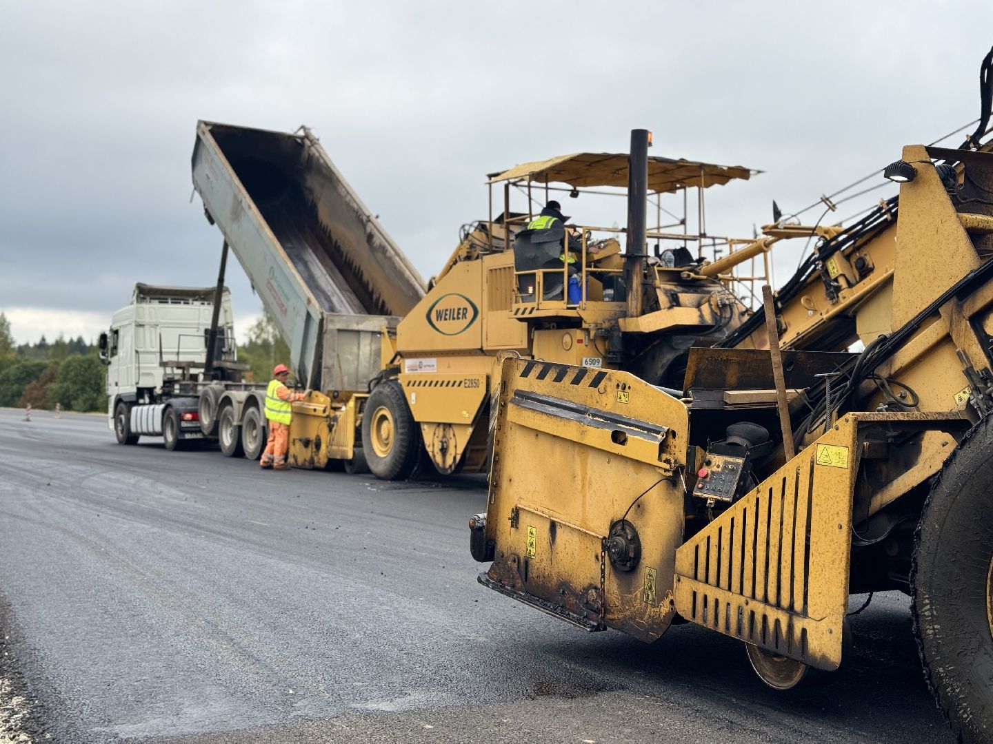 шаховская, м9 балтия, ремонт дороги, федеральная дорога,