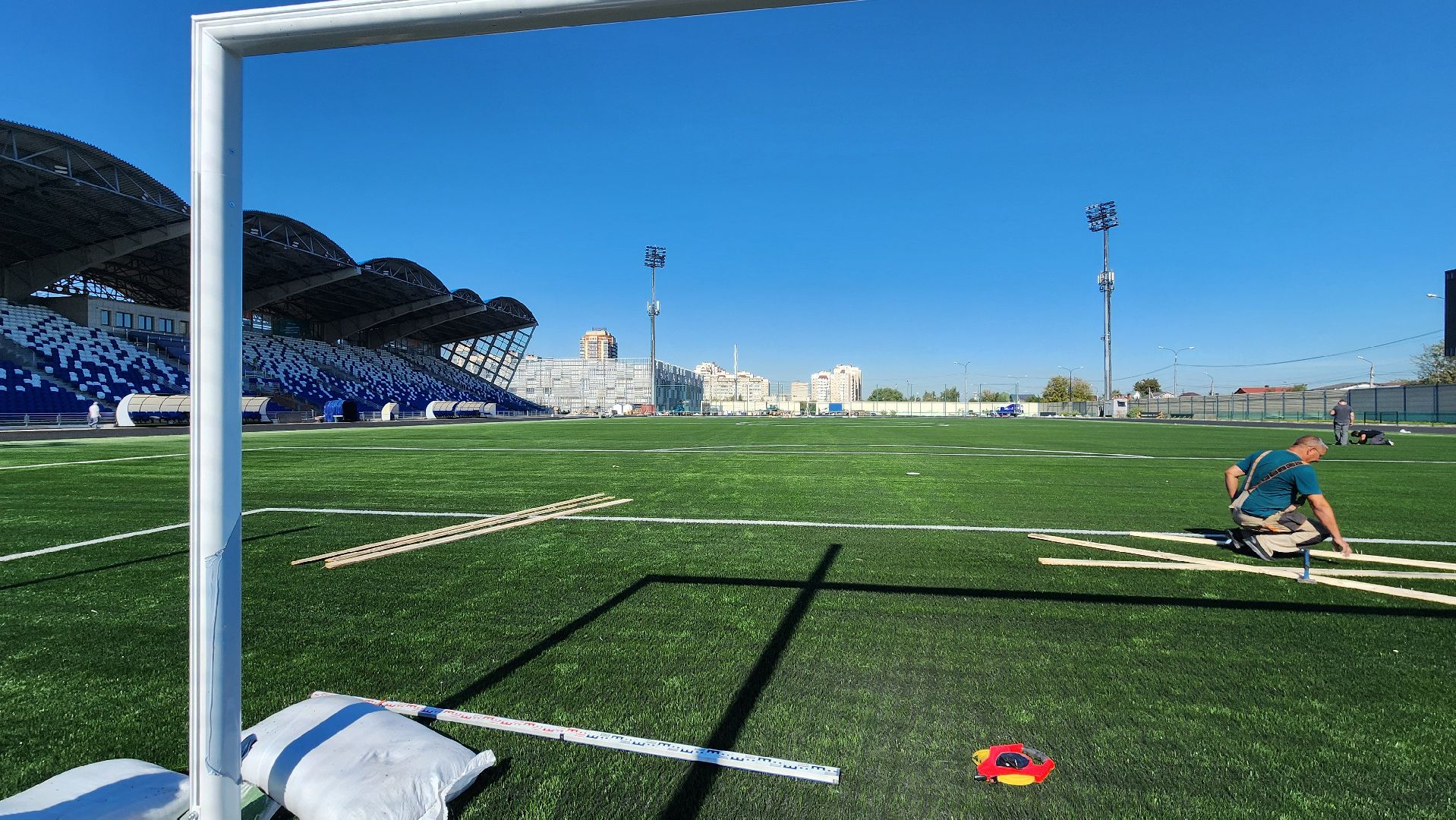 спорт, футбол, подмосковье, авангард, футбольное поле, домодедово,