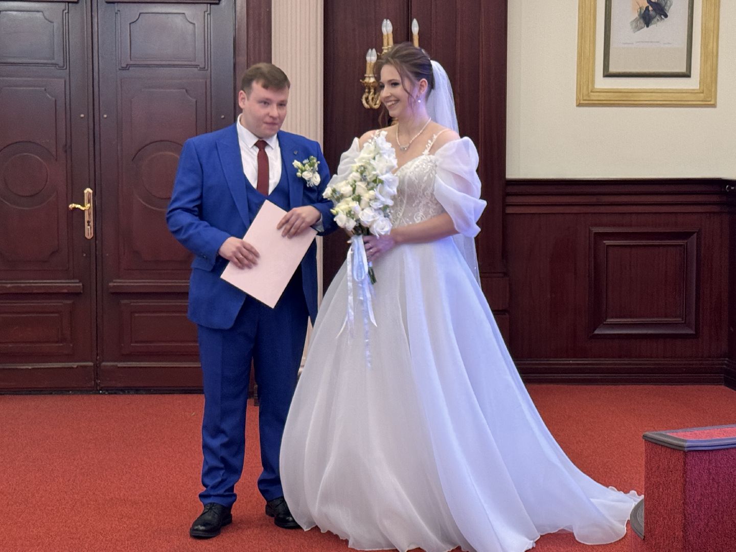 Выездная регистрация, Свадьба в Подмосковье, Молодожены,