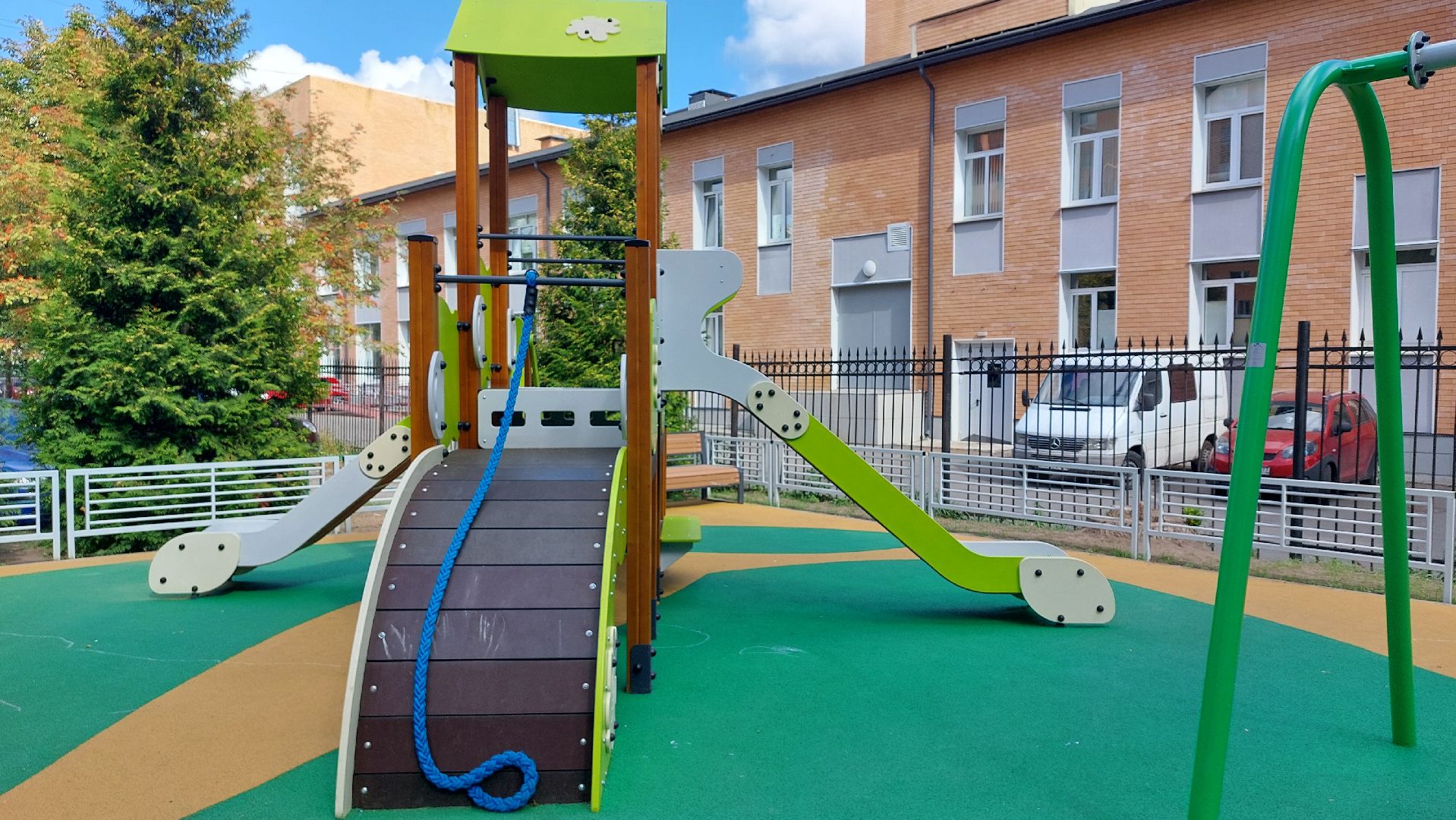 щёлково, новая детская площадка, чкаловский,