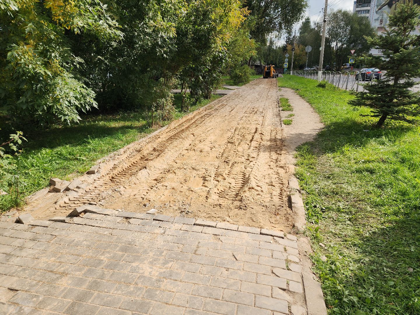 солнечногорск, жители , благоустройство , тротуар,