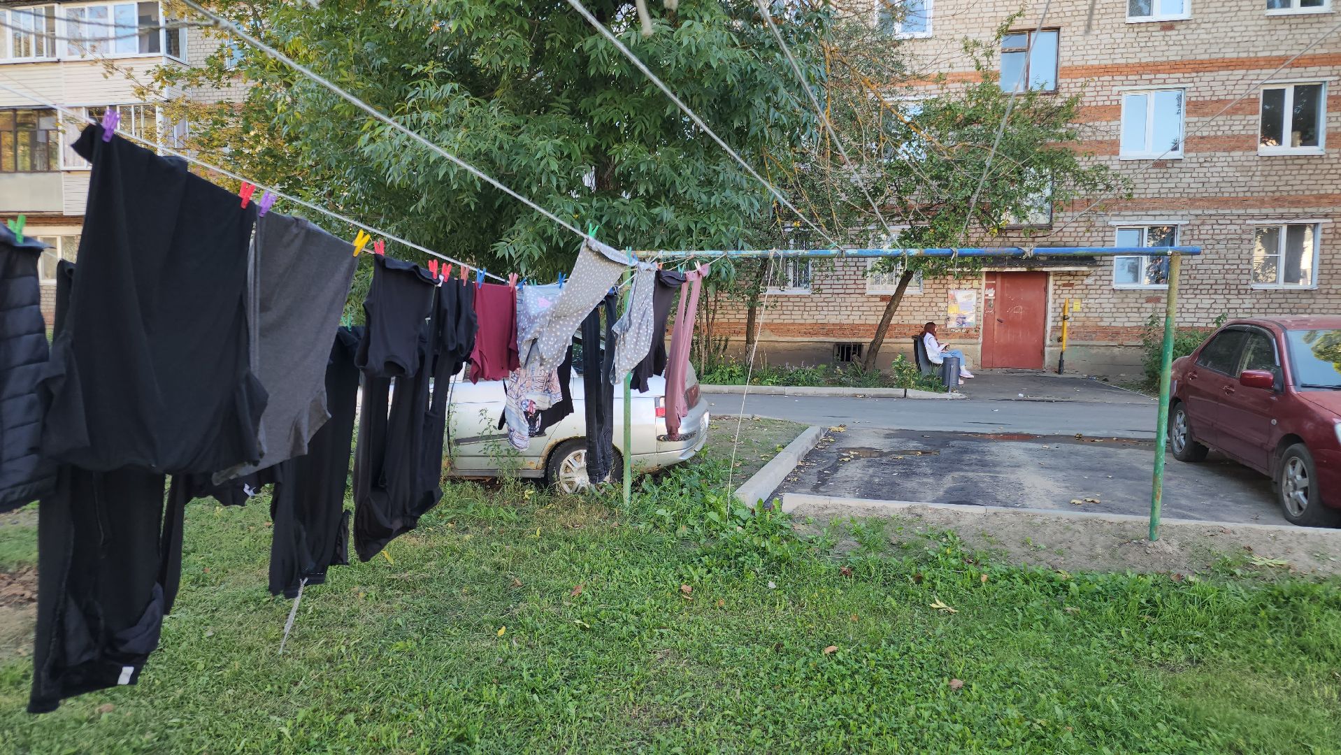 благоустройство дворов, куровское, орехово-зуевский округ,