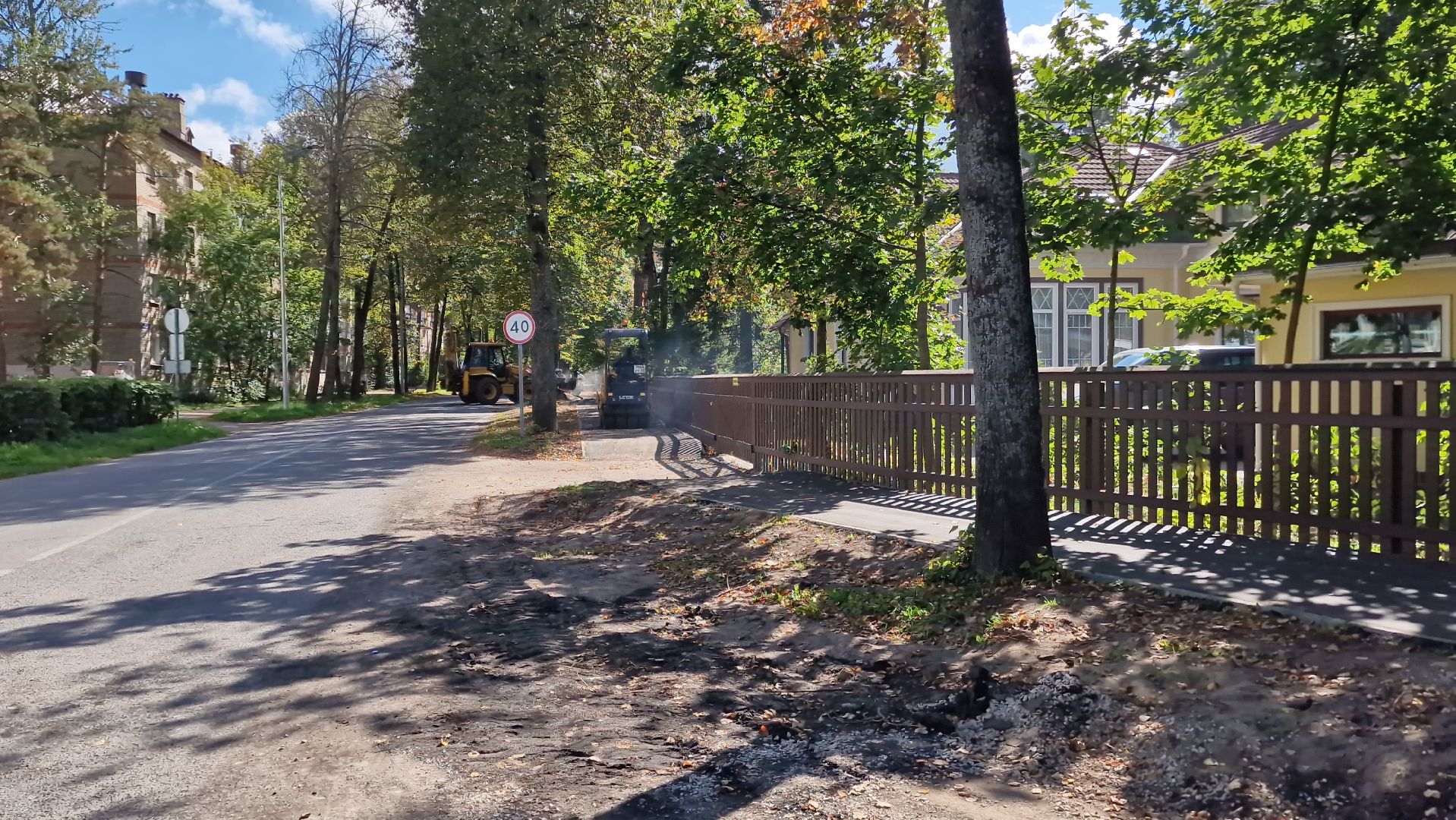 Дубна, тротуары, благоустройство,