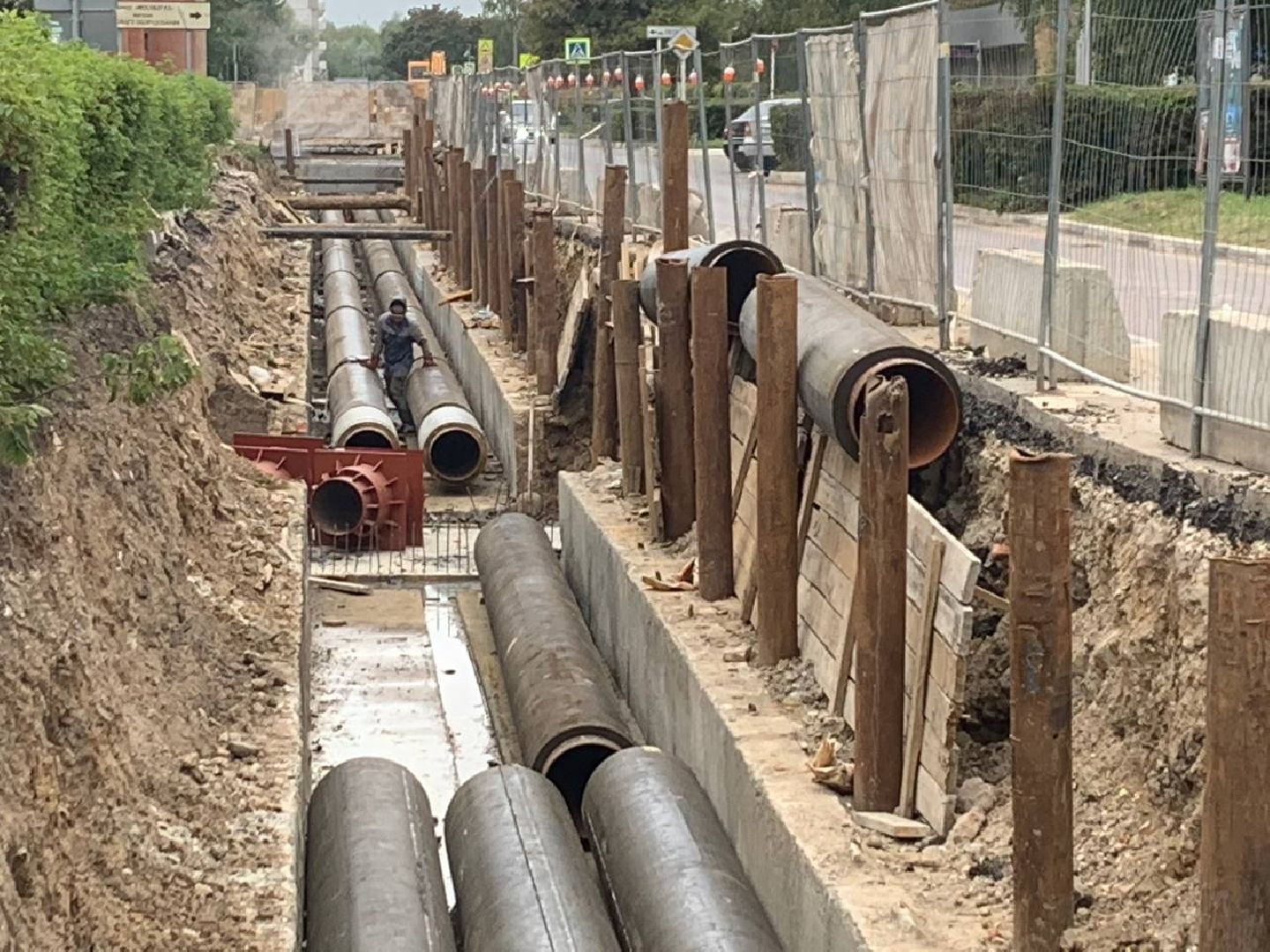 ступино, Горького, жкх, ремонт, теплосеть,