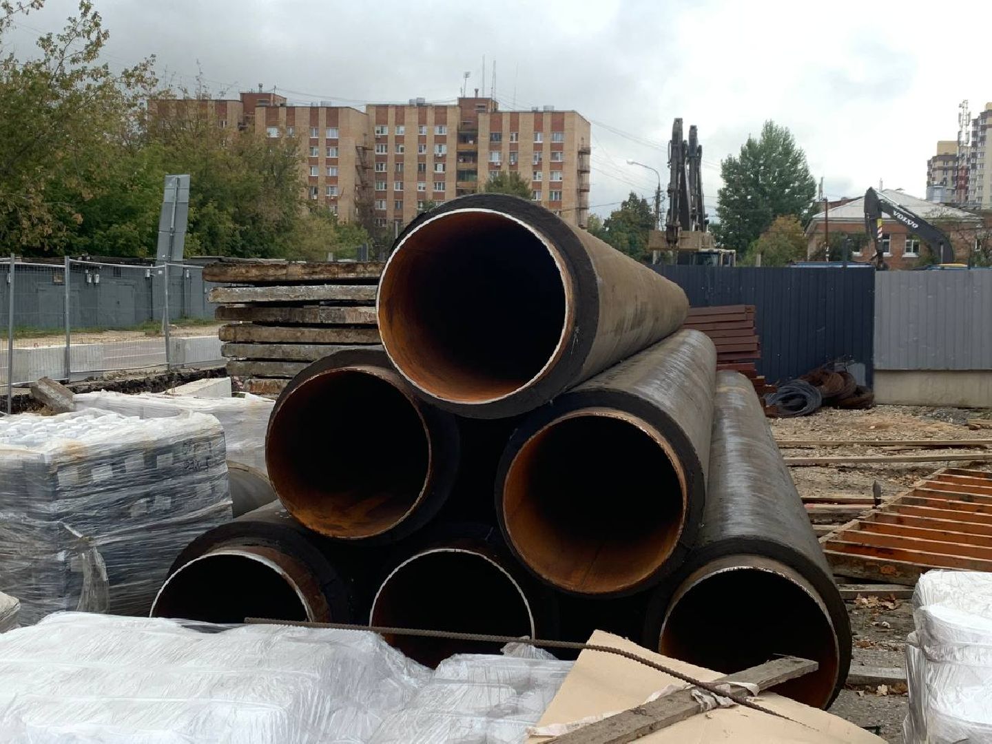 ступино, Горького, жкх, ремонт, теплосеть,