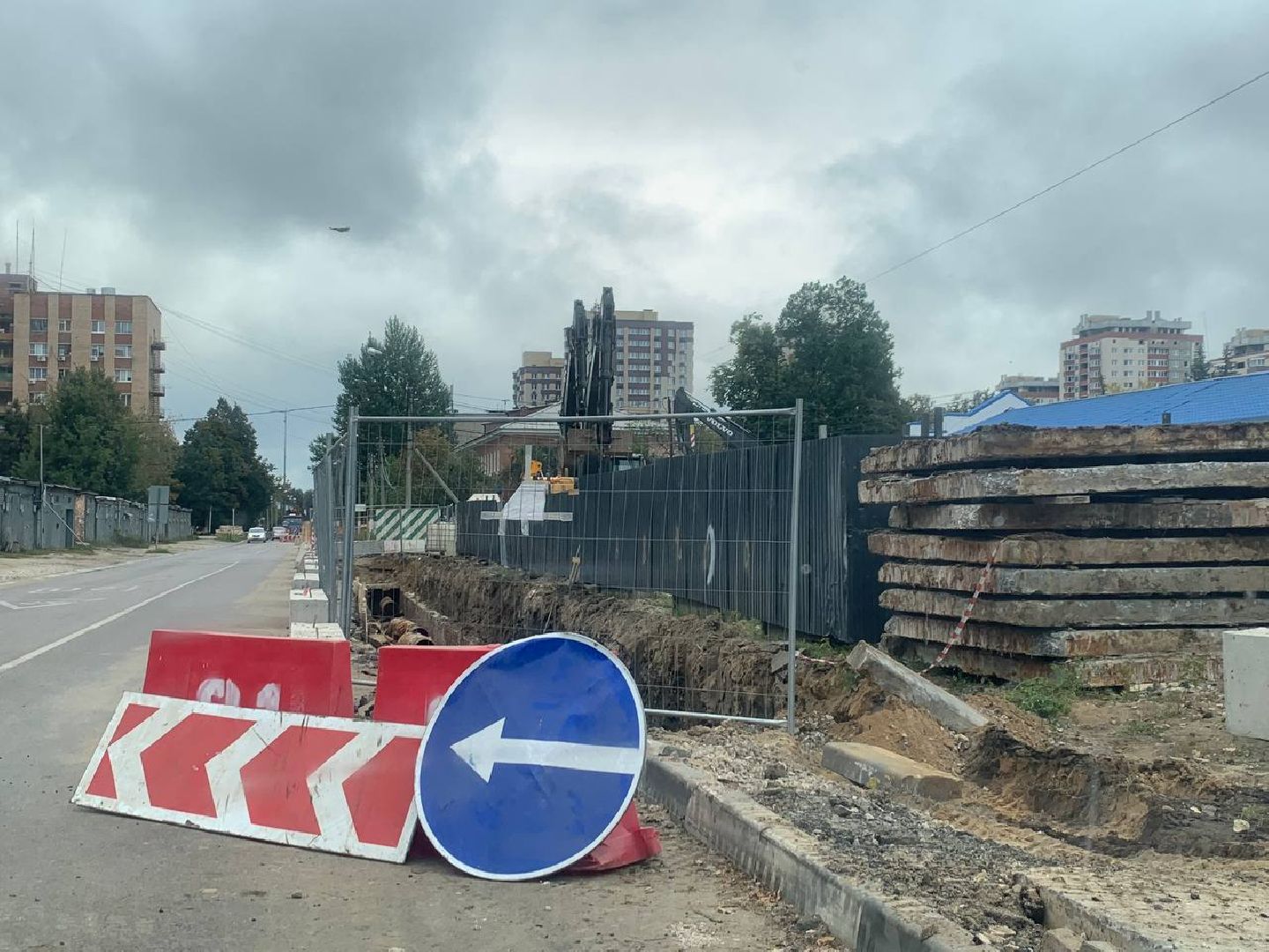 ступино, Горького, жкх, ремонт, теплосеть,