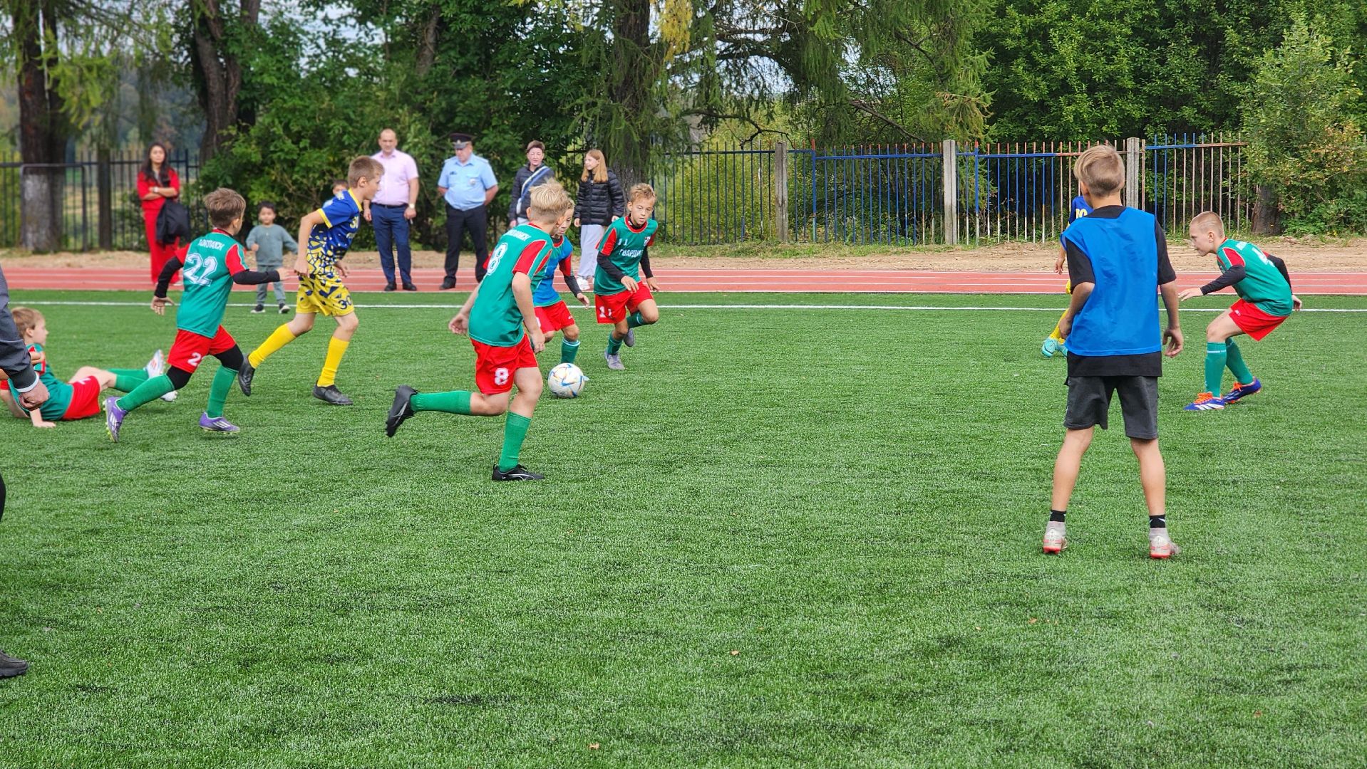 волоколамск, открытие стадиона, волейбол, многофункциональная спортивная площадка,