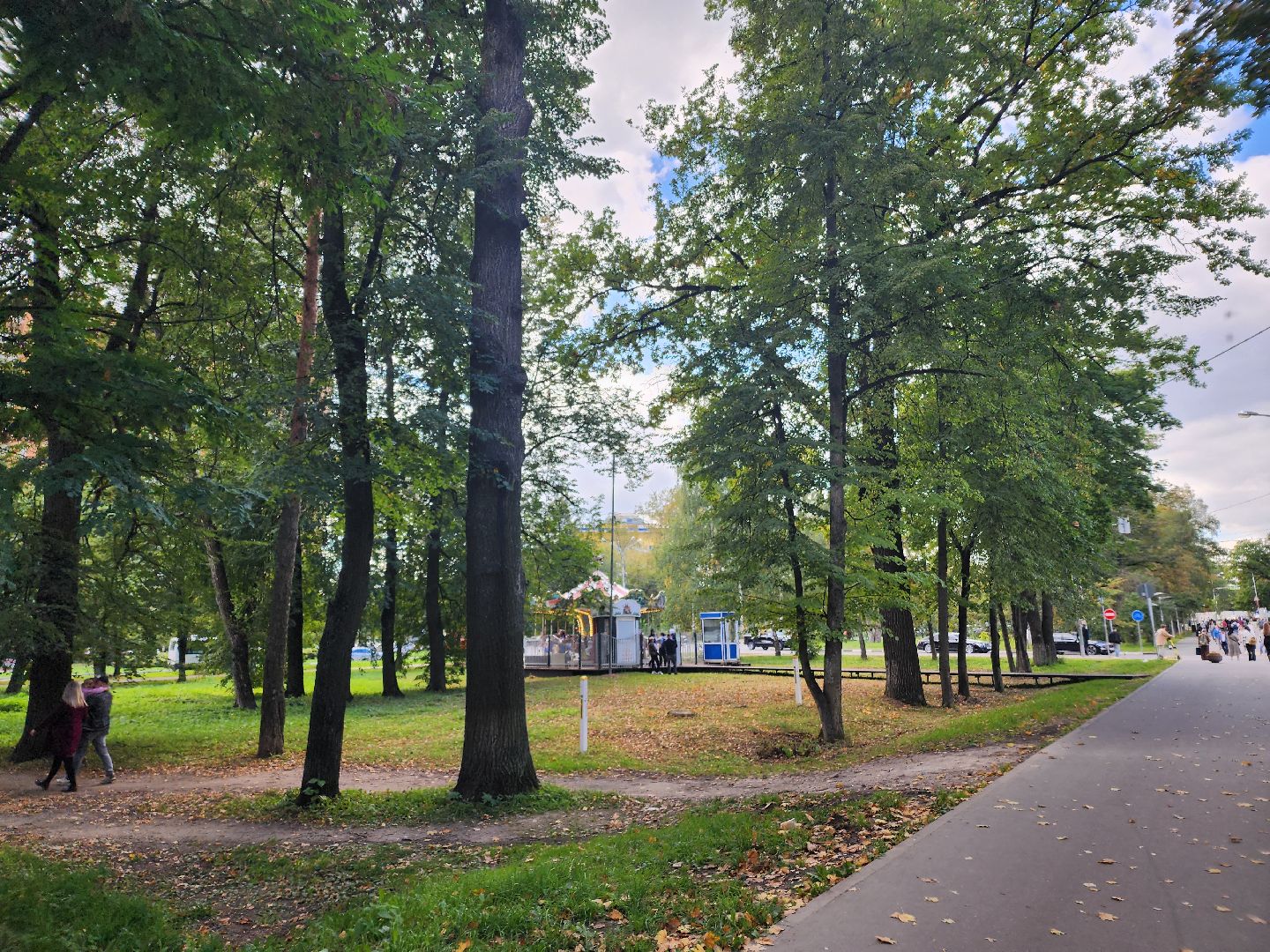 одинцово, карусель, центральный парк,