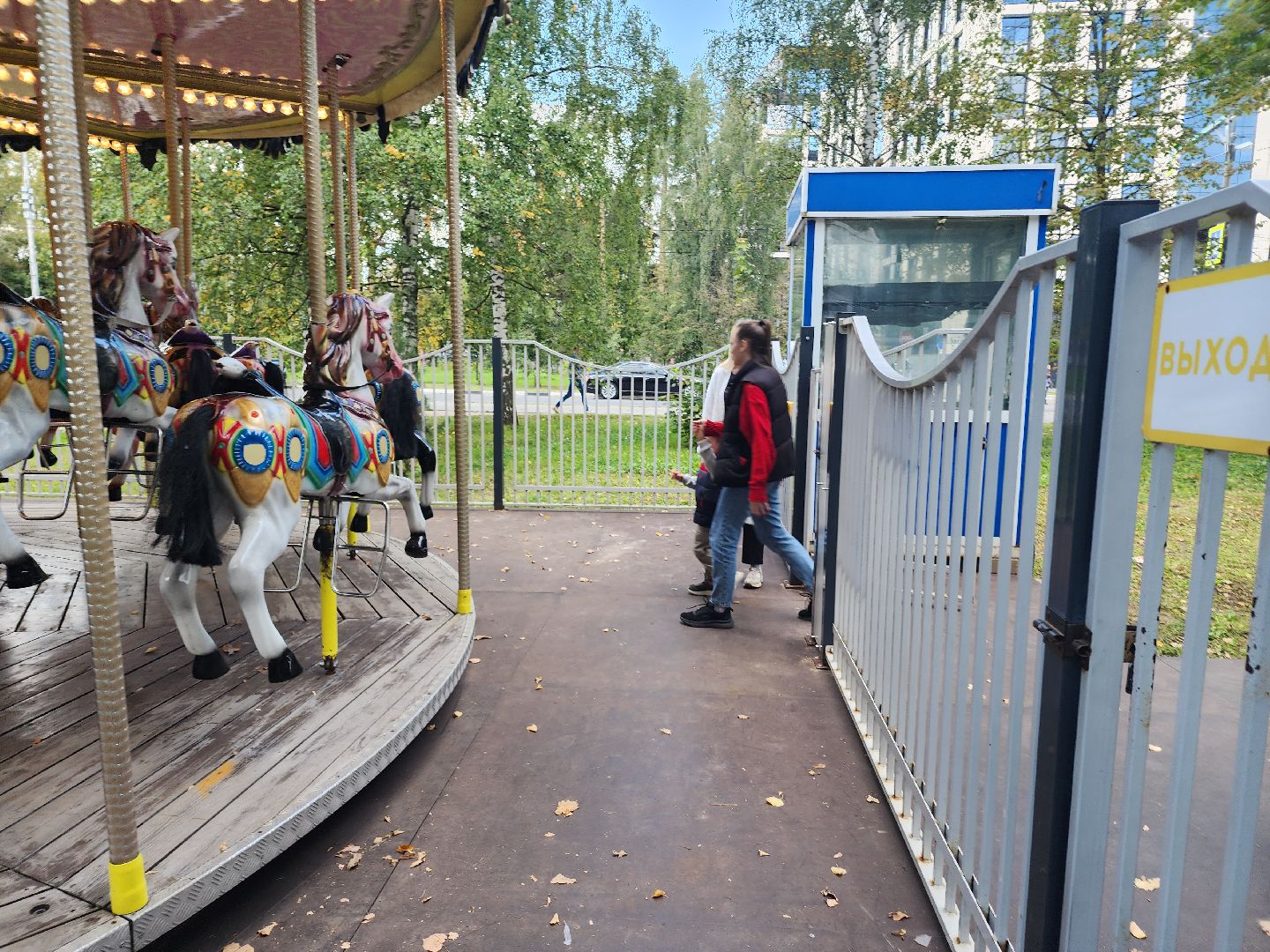 одинцово, карусель, центральный парк,