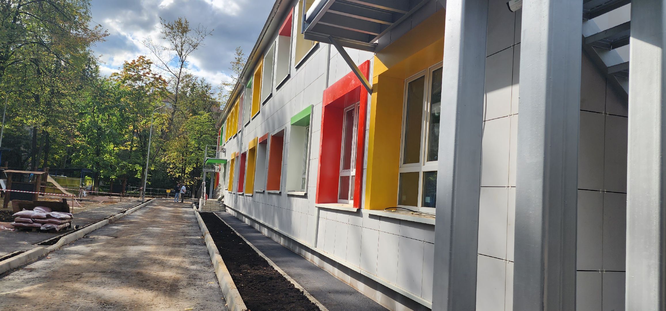 долгопрудный, октябрьская улица, детский сад родничок , капитальный ремонт,