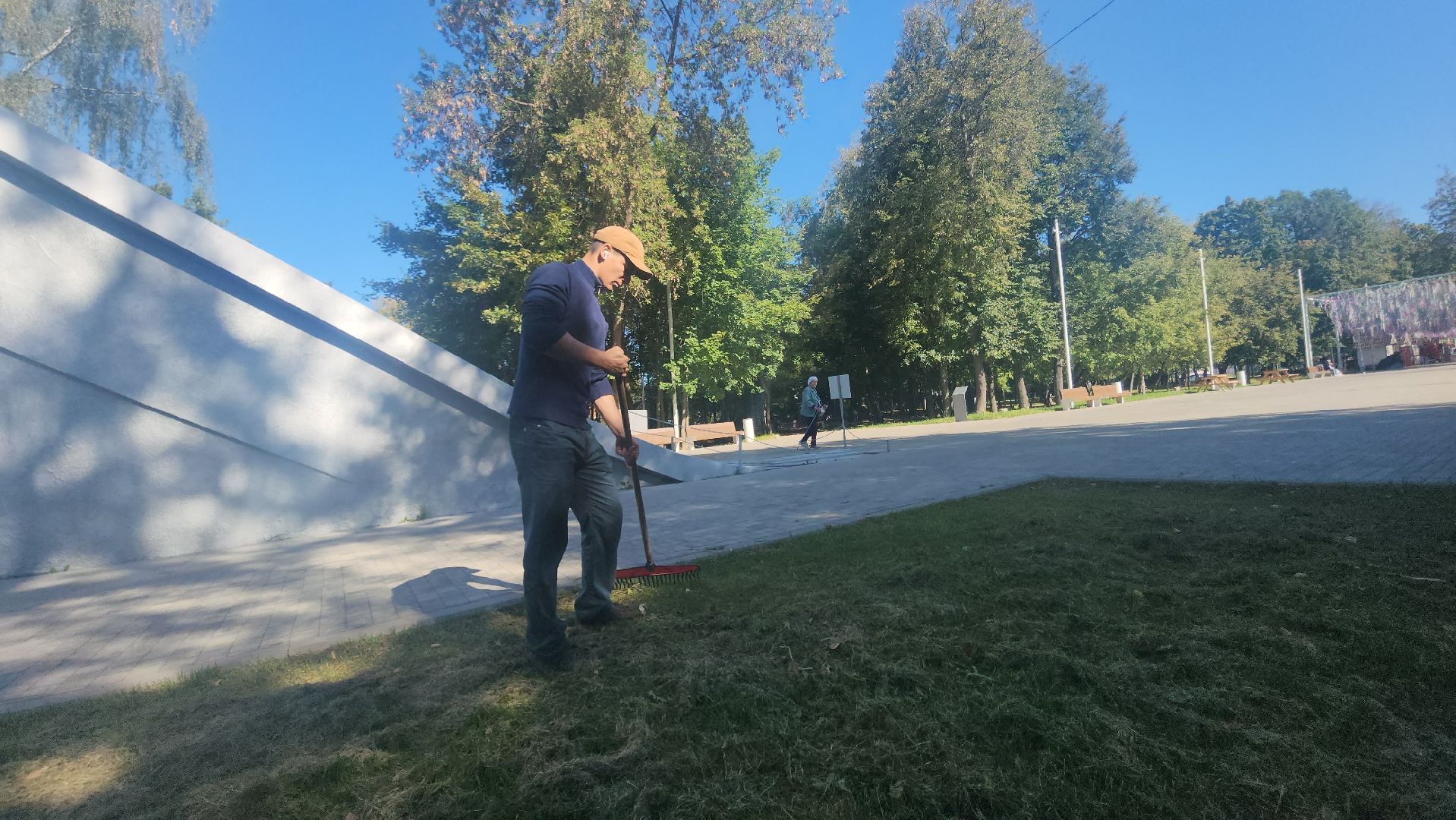 Истра, Парк, Благоустройство , Уборка,