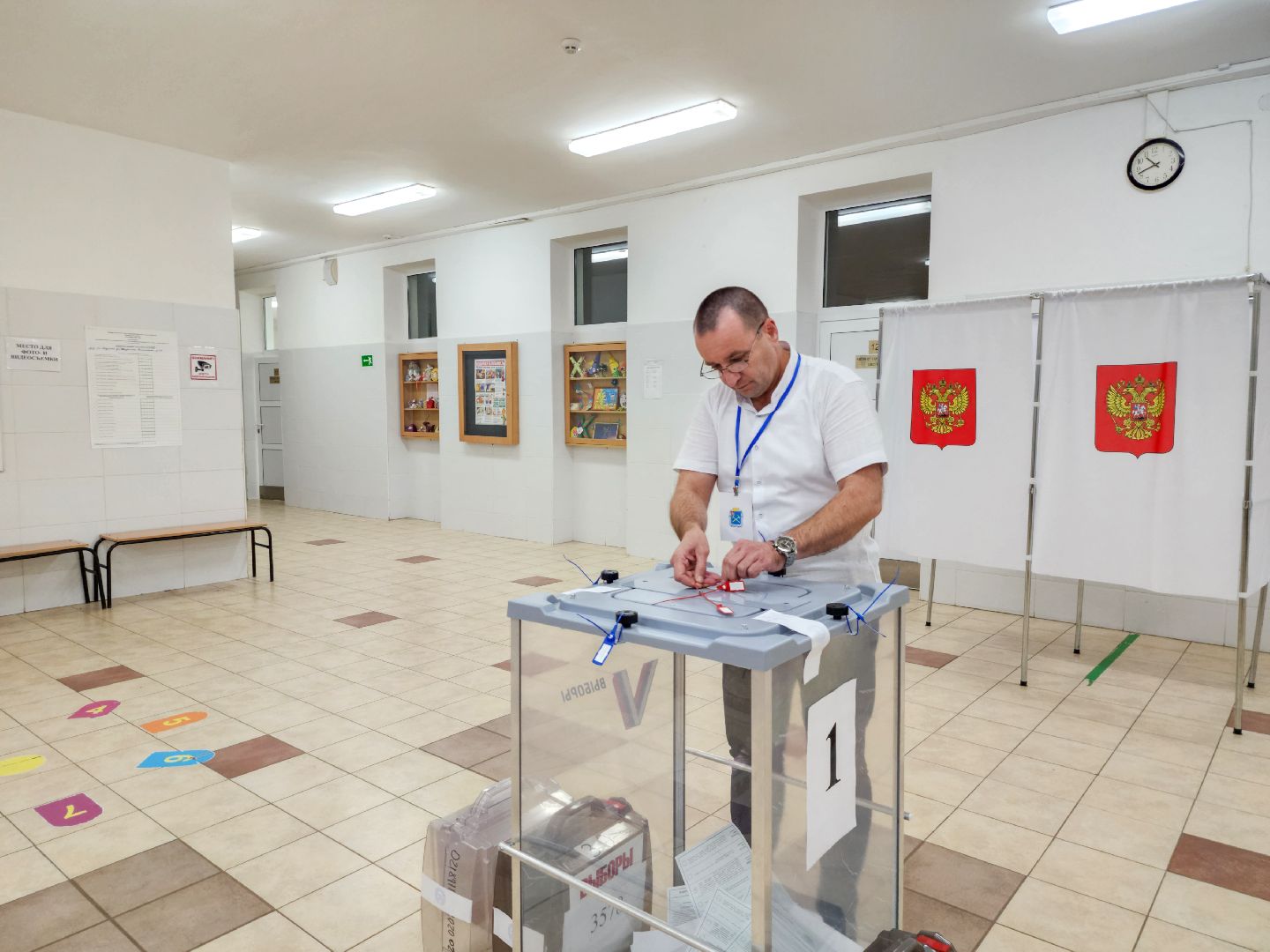 Подольск, Выборы, избирательный участок,Председатель уика,