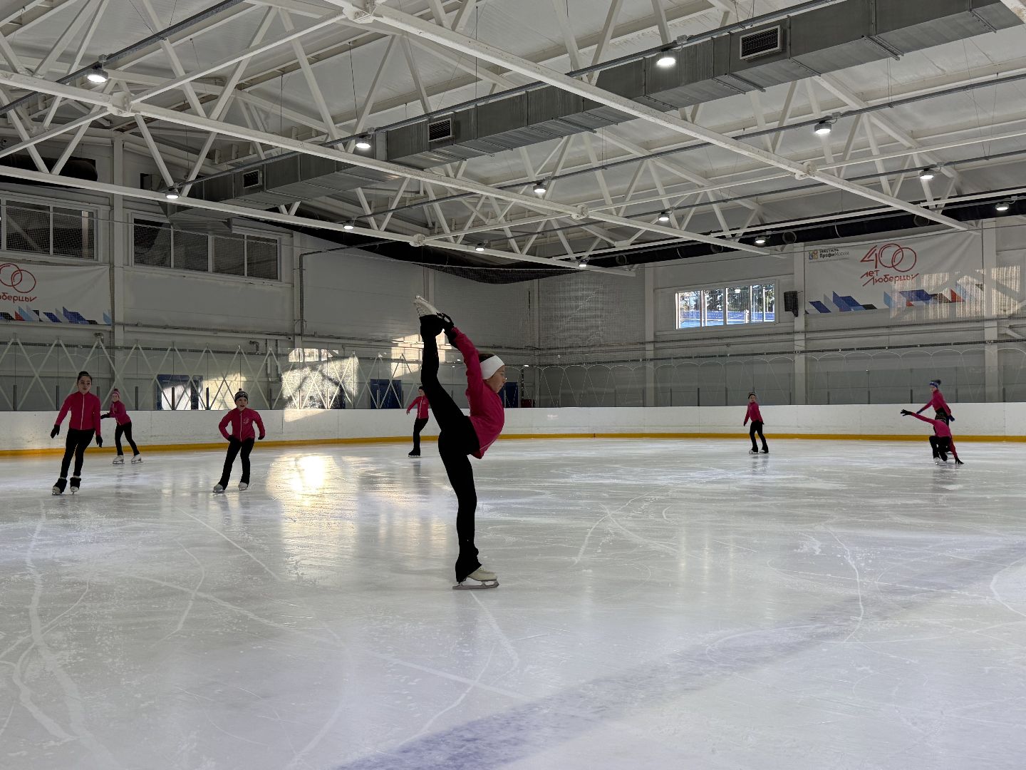 Люберцы, фигурное катание, Спортсмены, тренировка,