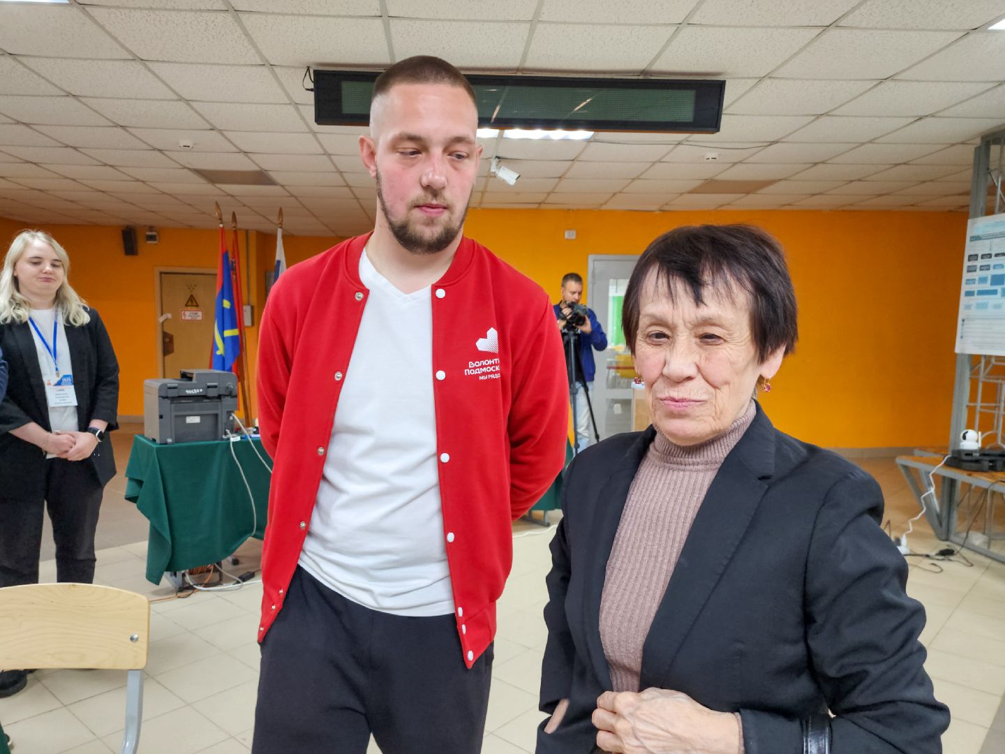 Подольск, Выборы, волонтры подмосковья,вос,