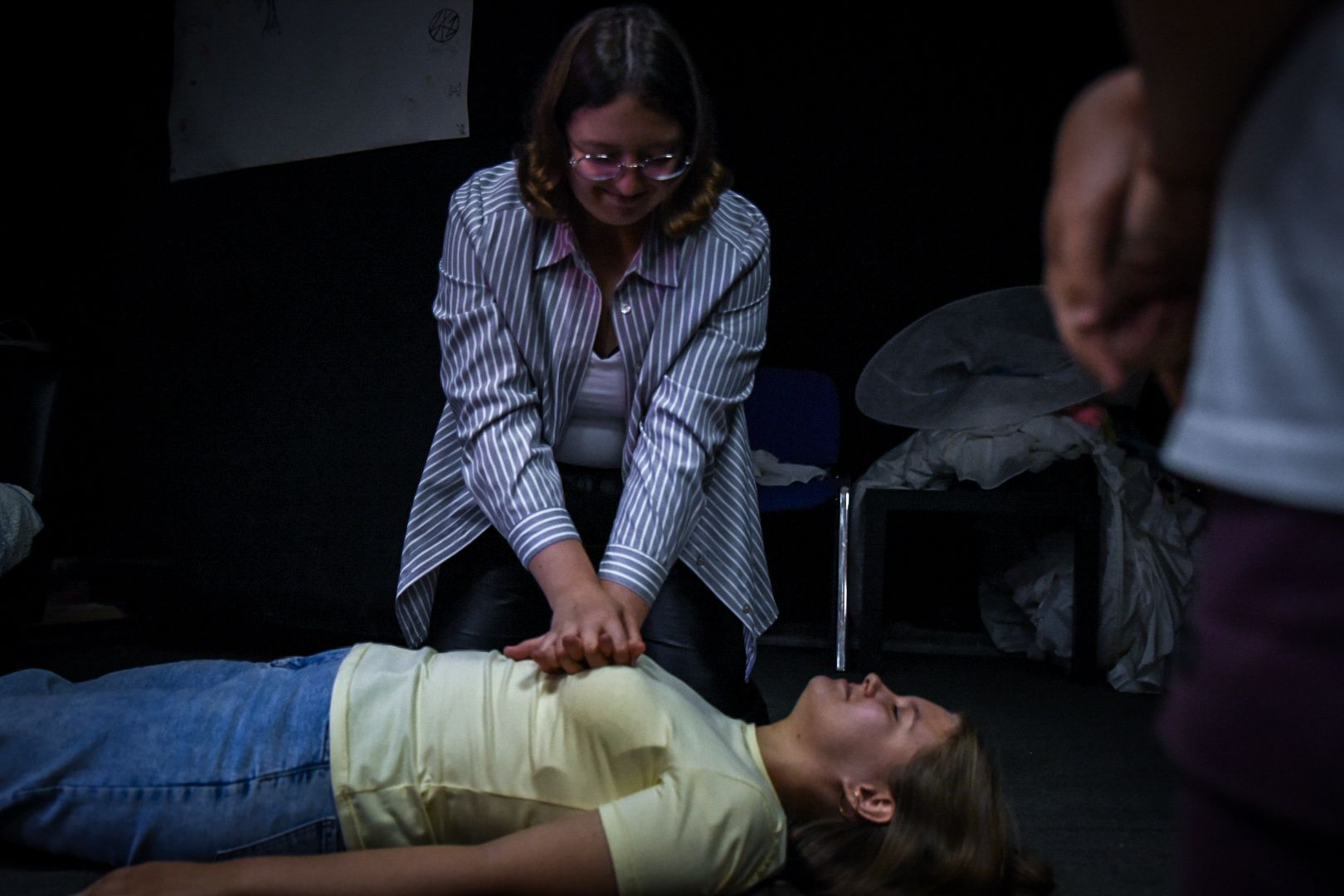 бронницы, мастер-класс по оказанию первой помощи , молодежный центр алиби , занятие по оказанию первой помощи в бронницах,