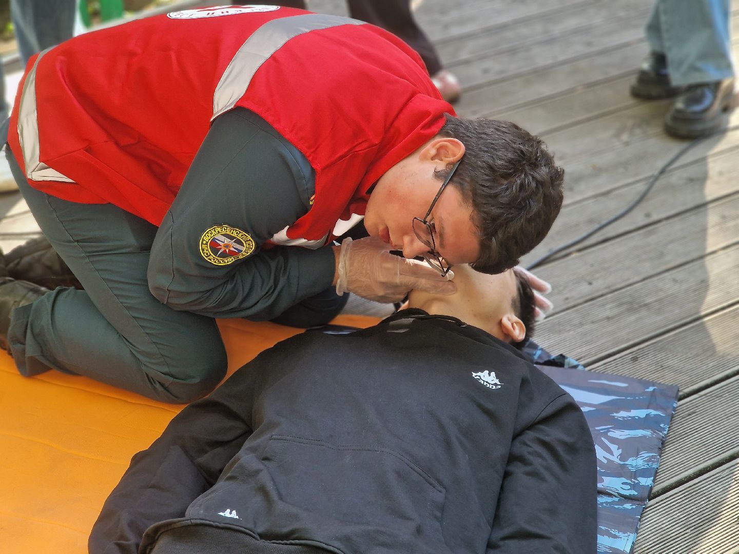 воскресенск, красный крест, молодежный центр, первая помощь,