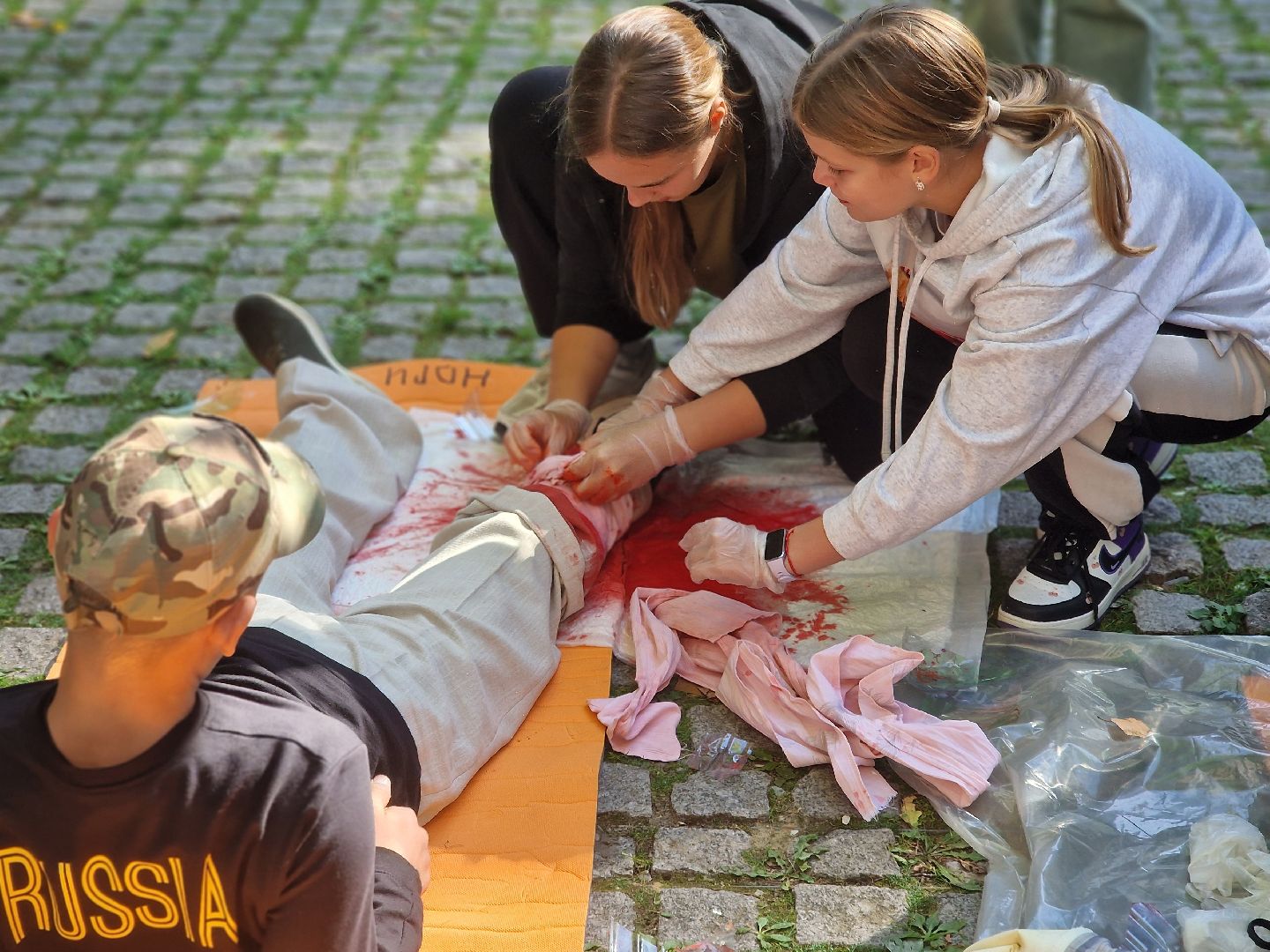 воскресенск, красный крест, молодежный центр, первая помощь,