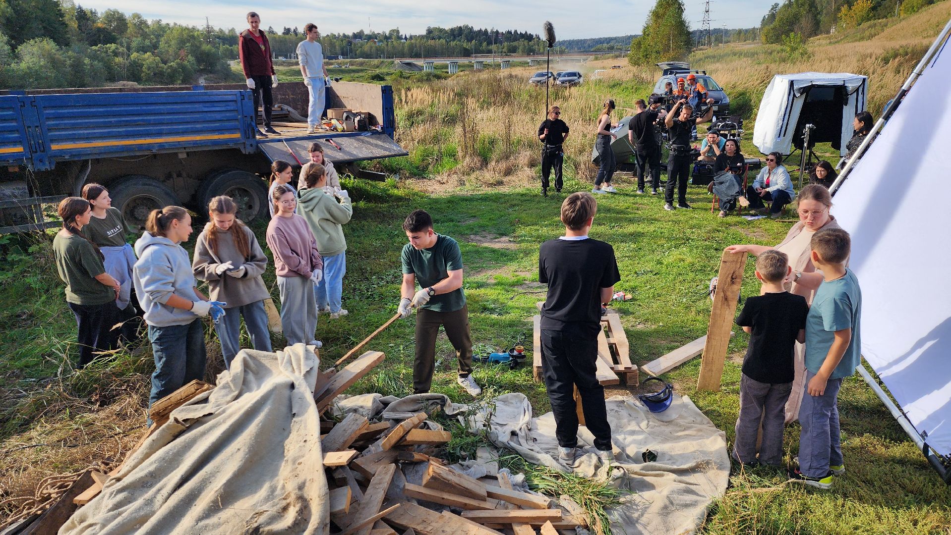 руза, тучково, съемки фильма, киноуроки школ россии и мира,