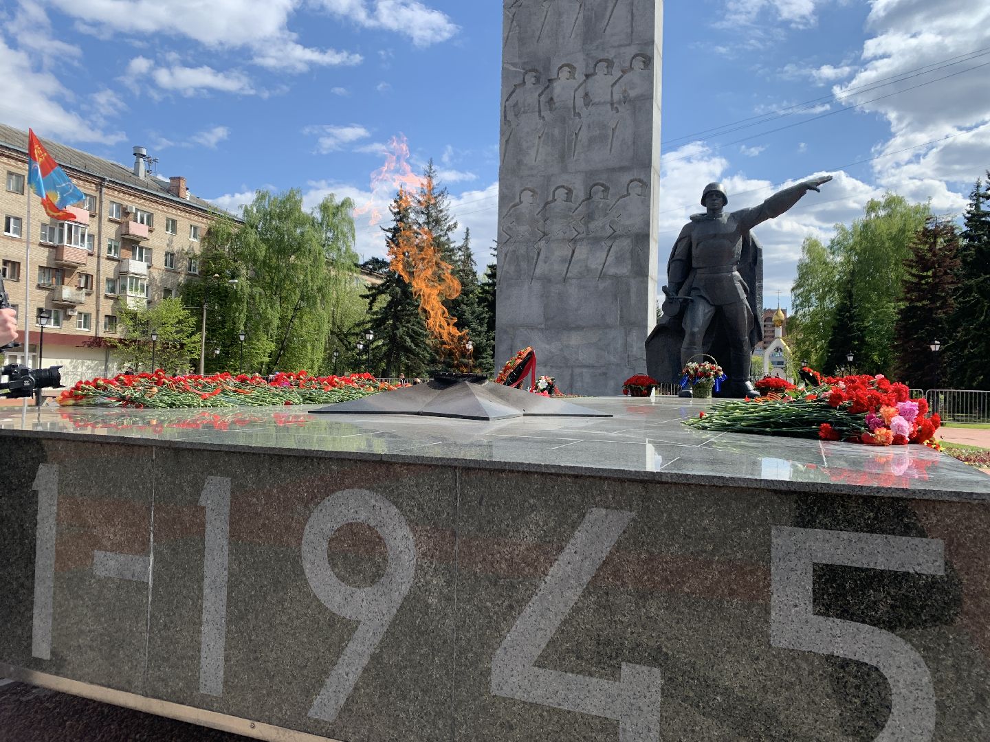 Балашиха, Подмосковье, День Победы, ветераны, митинг, Игорь Брынцалов, Сергей Юров