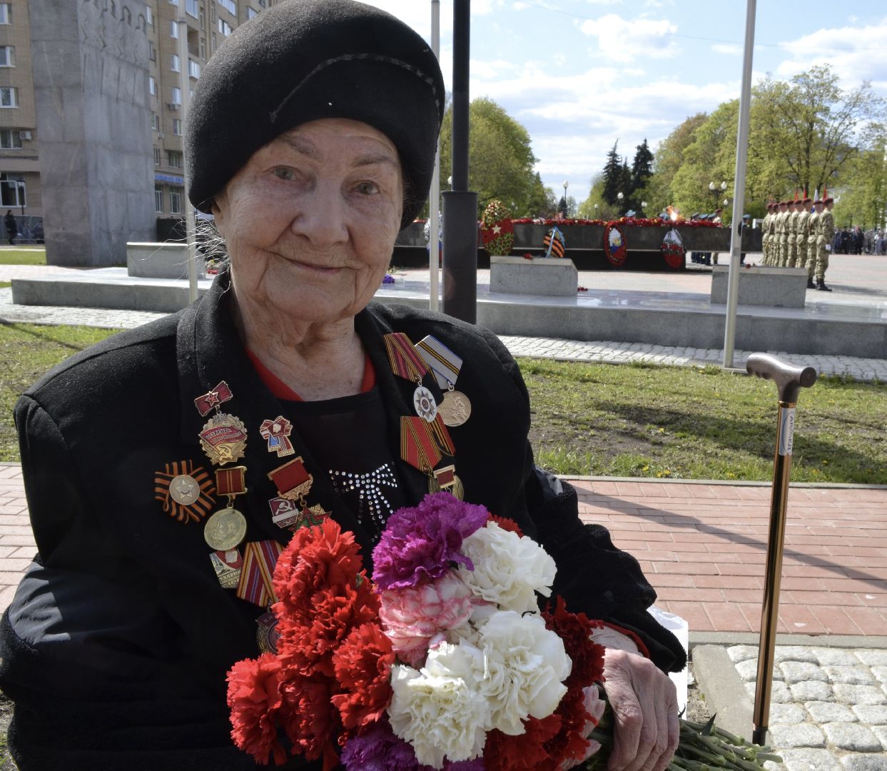 Балашиха, Подмосковье, День Победы, ветераны, митинг, Игорь Брынцалов, Сергей Юров