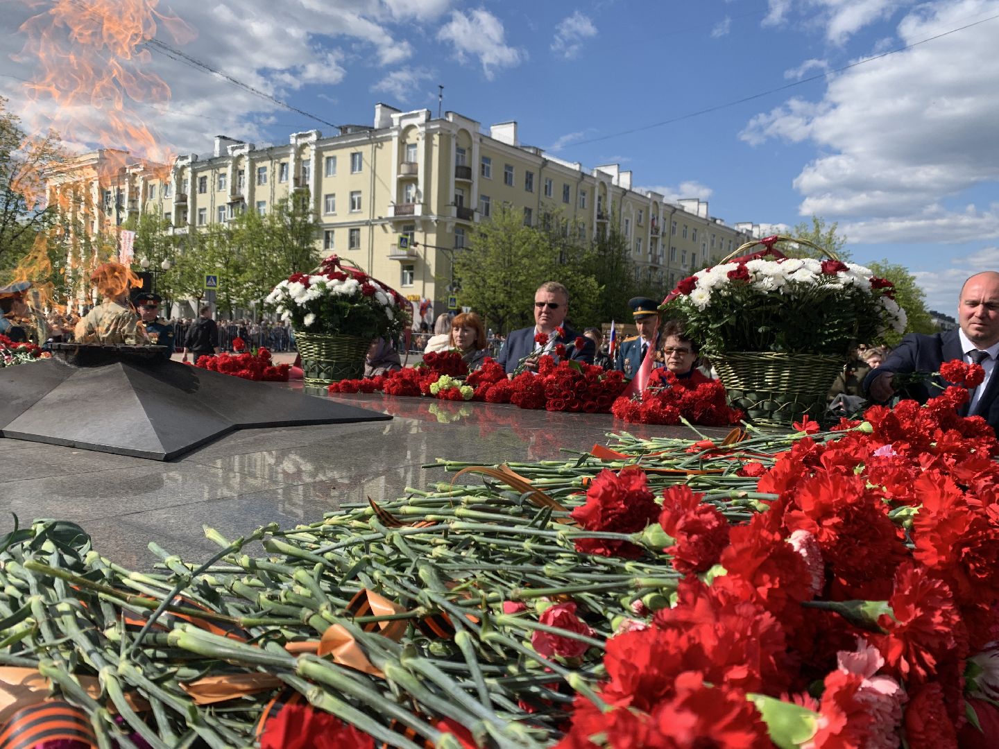 Балашиха, Подмосковье, День Победы, ветераны, митинг, Игорь Брынцалов, Сергей Юров