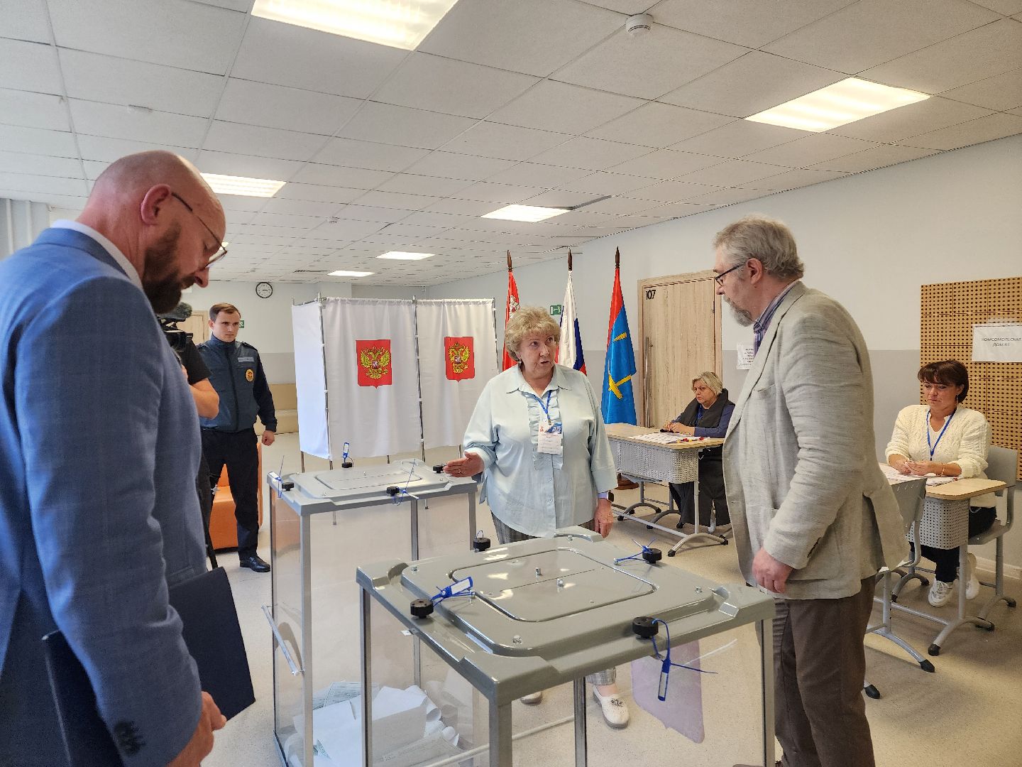 Подольск , выборы, лицей 5, Выборы 2025,