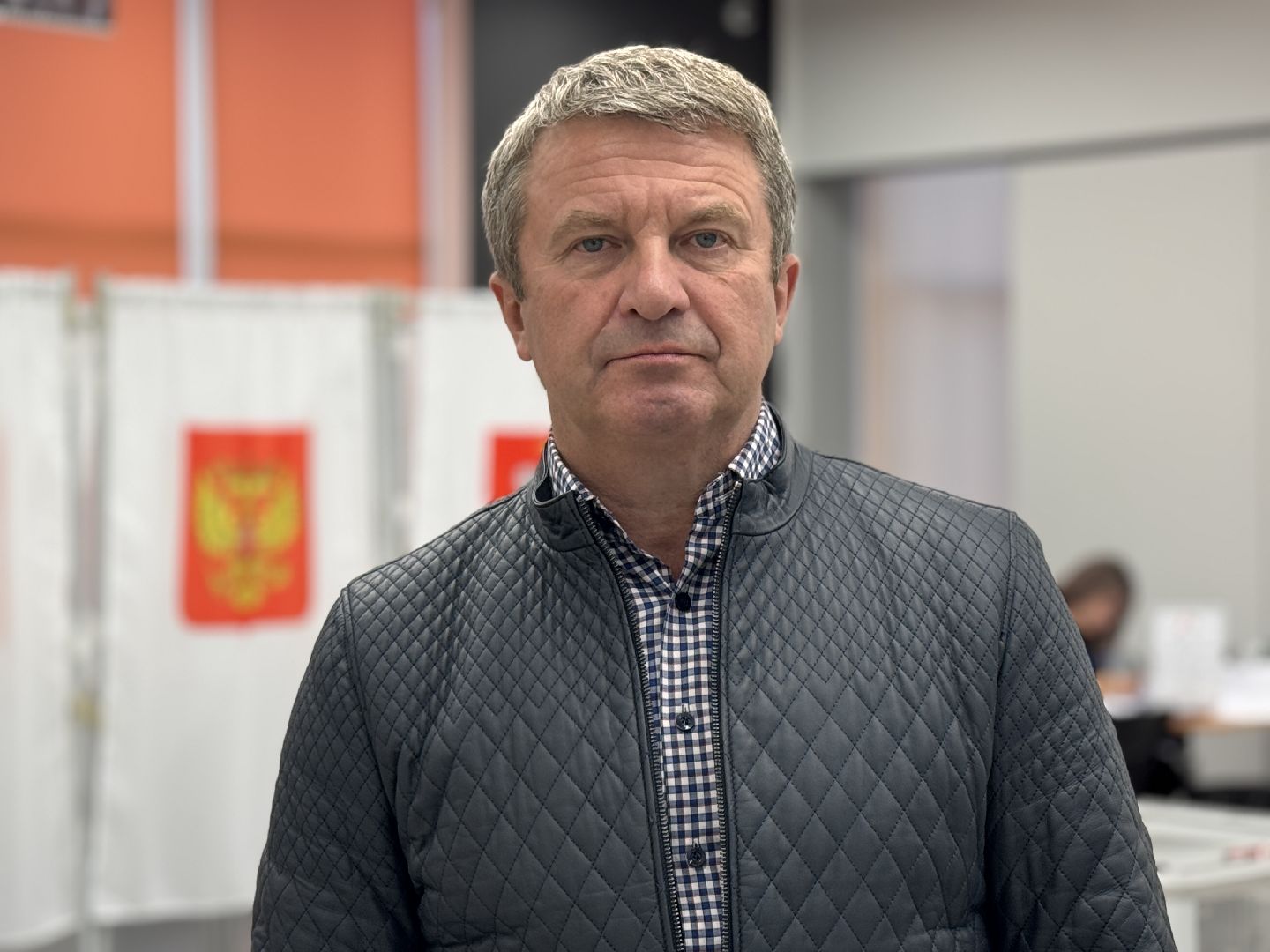 Олег Рожнов проверил УИК 1640, выборы депутатов в совет депутатов, Выборы - 2025, ЗАТО Молоджный,