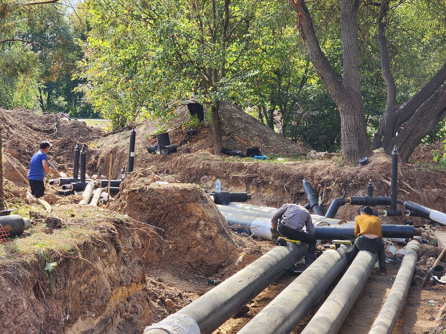 чехов, улица чехова , вишневый бульвар, капремонт теплосети, модернизация инженерных сетей , реконструкция , система отопления и гвс, горячее водоснабжение,подготовка к отопительному сезону, подключение домов к системе гвс, госпрограмма московской области,  развитие инженерной инфраструктуры,