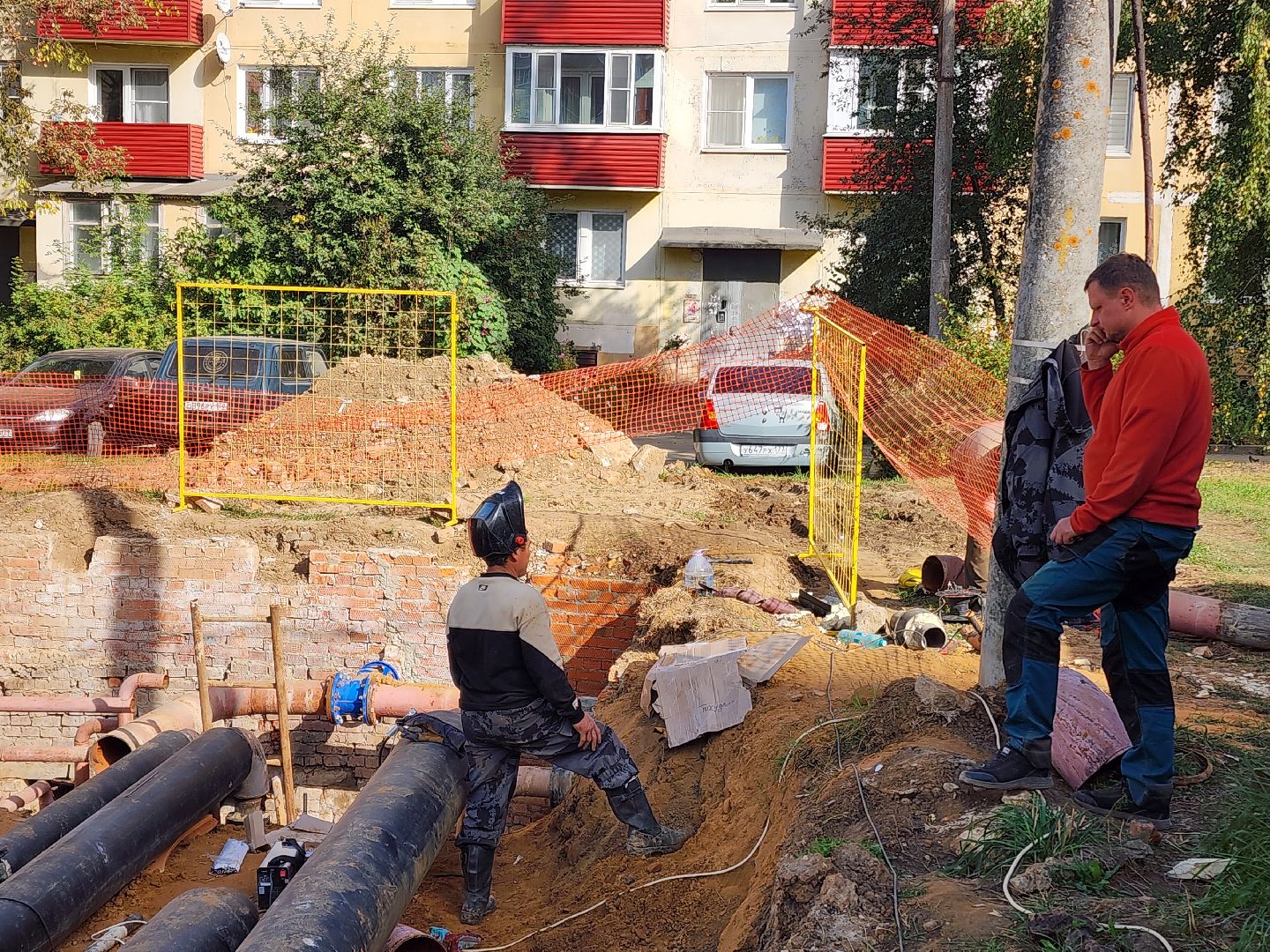 чехов, улица чехова , вишневый бульвар, капремонт теплосети, модернизация инженерных сетей , реконструкция , система отопления и гвс, горячее водоснабжение,подготовка к отопительному сезону, подключение домов к системе гвс, госпрограмма московской области,  развитие инженерной инфраструктуры,