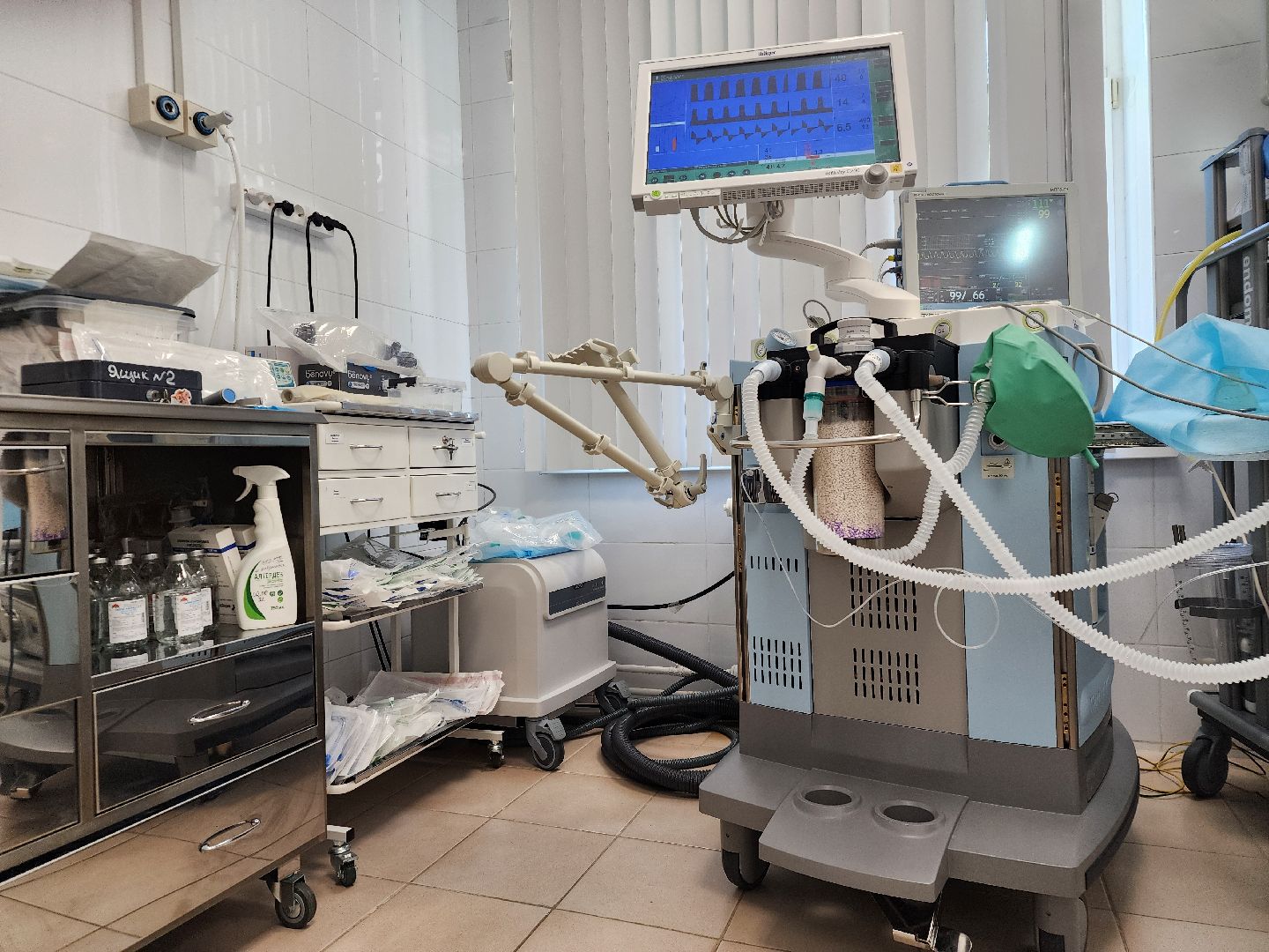 Подольск , бородино, детская больница, Новое оборудование , реанимационное отделение,