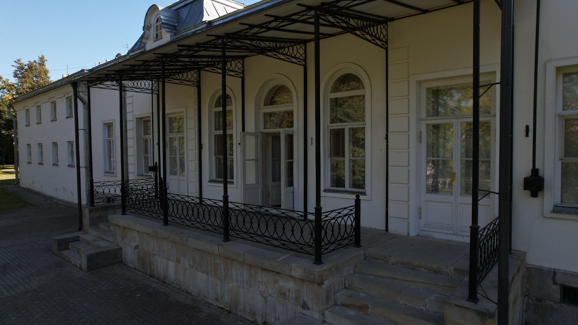 видео с коптера, усадьба лыткарино, новый сквер лыткарино,