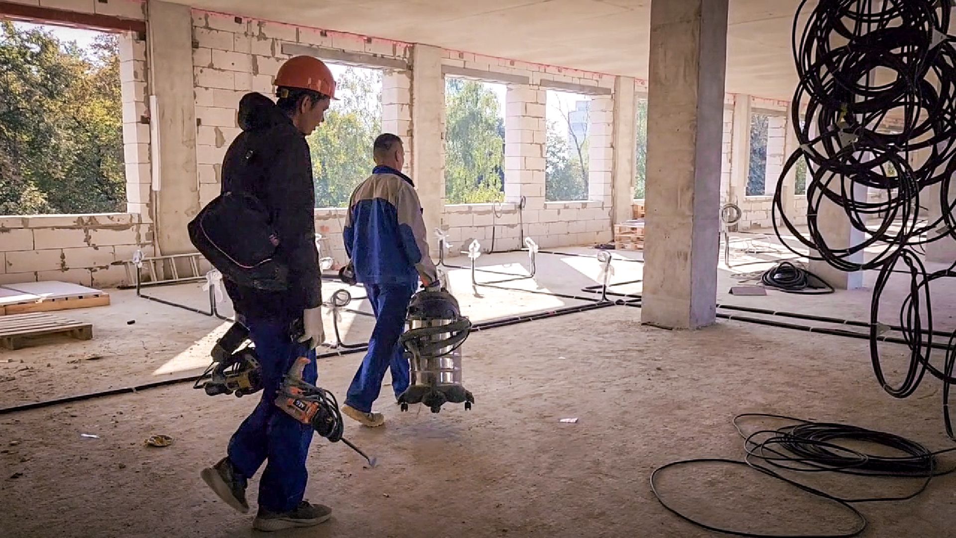 бронницы, строительство пристройки к лицею в бронницах, новый корпус лицея в бронницах, строительство корпуса лицея,