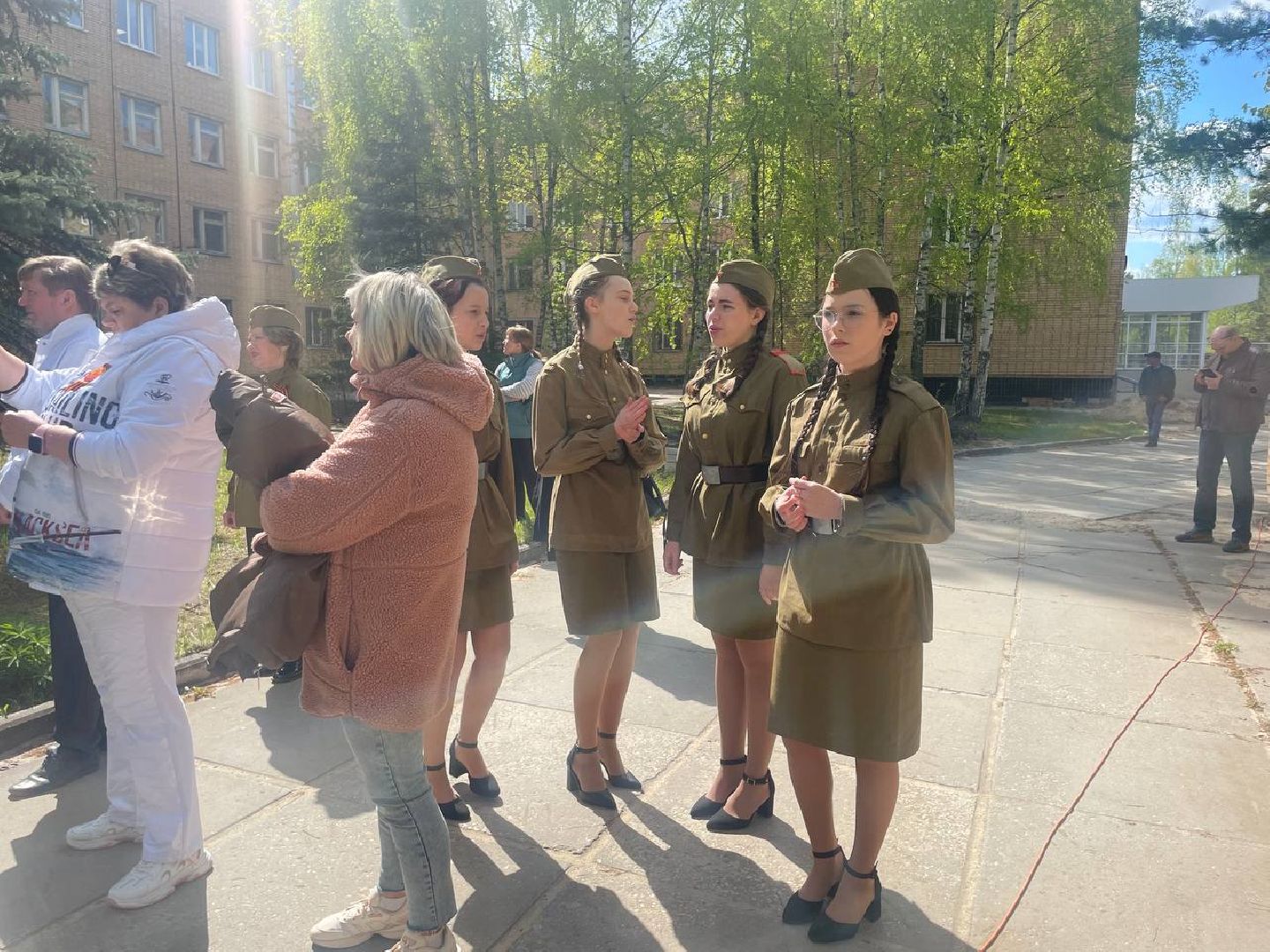 Красноармейск, Пушкинский, песни Победы, двор Победы, День Победы