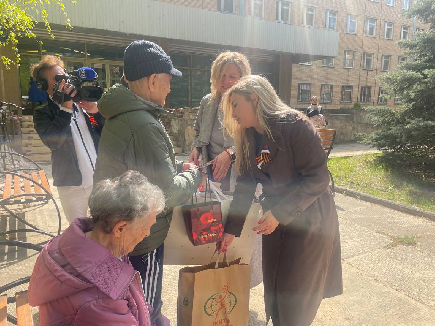 Красноармейск, Пушкинский, песни Победы, двор Победы, День Победы