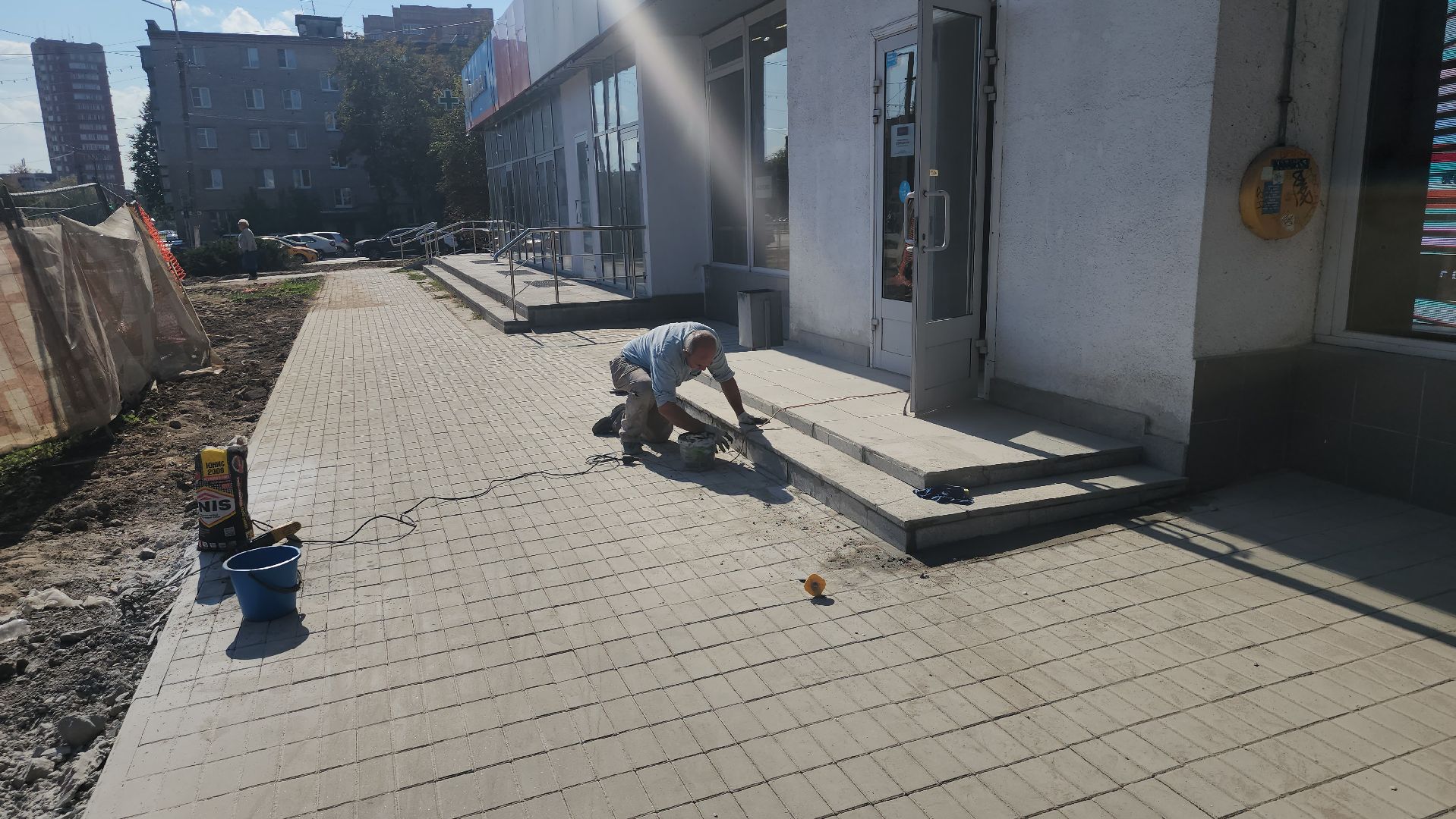 щёлково,  Восстановление территории после ремонта, благоустройство 2025,