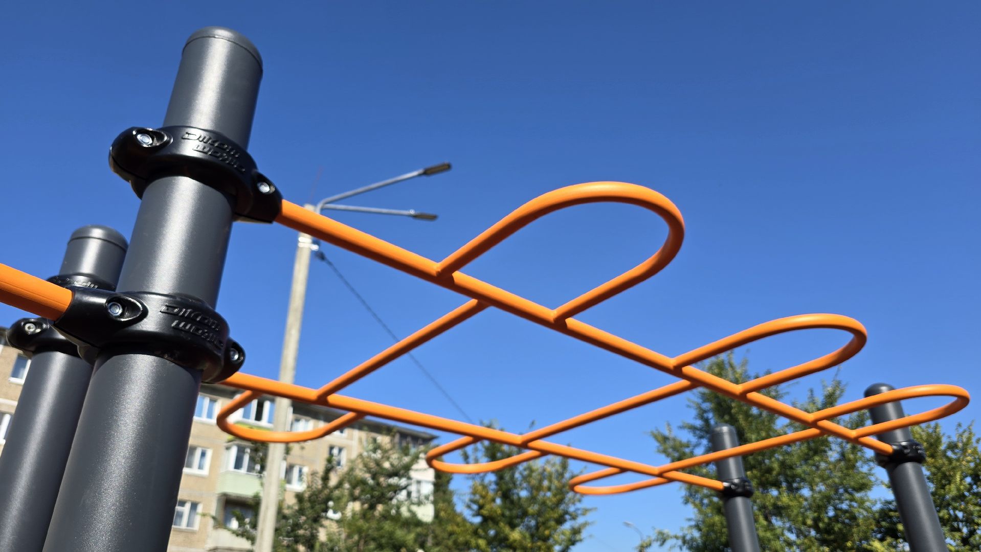 Коломна, новая детская площадка, воркаут зона,