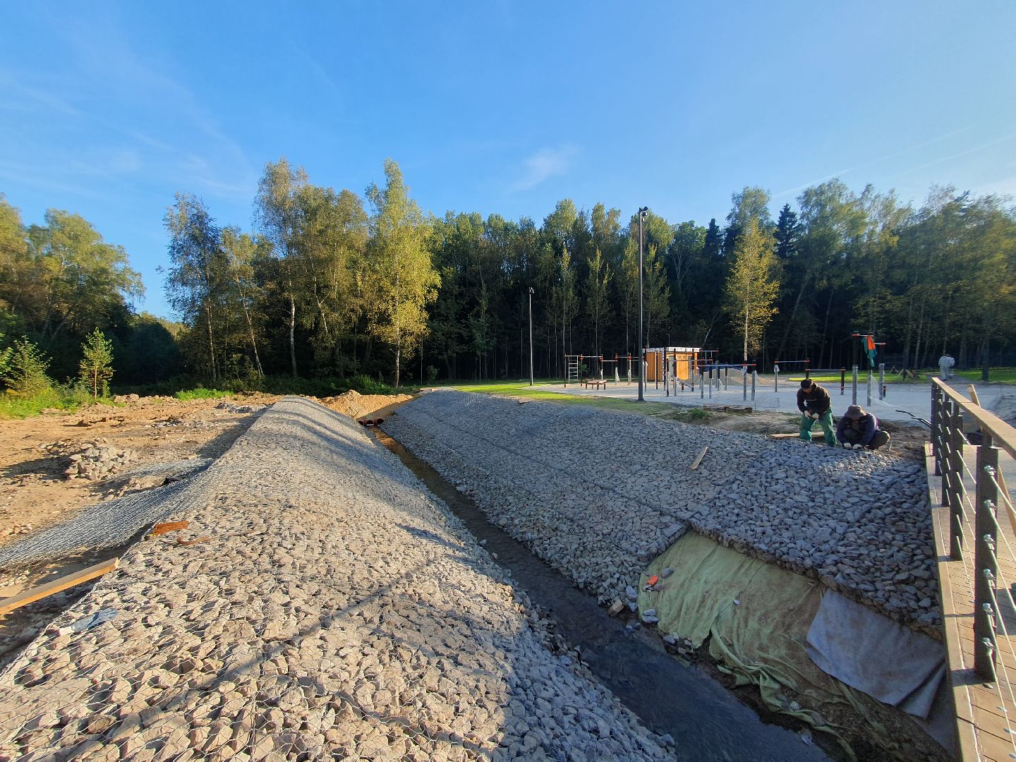 мытищи, Дорога в лавру, благоустройство,