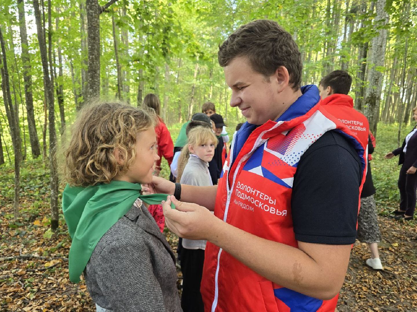 можайск, можайский муниципальный округ, подмосковье, мособллес, российский день леса, посвящение в лесничие, дети, школьники,