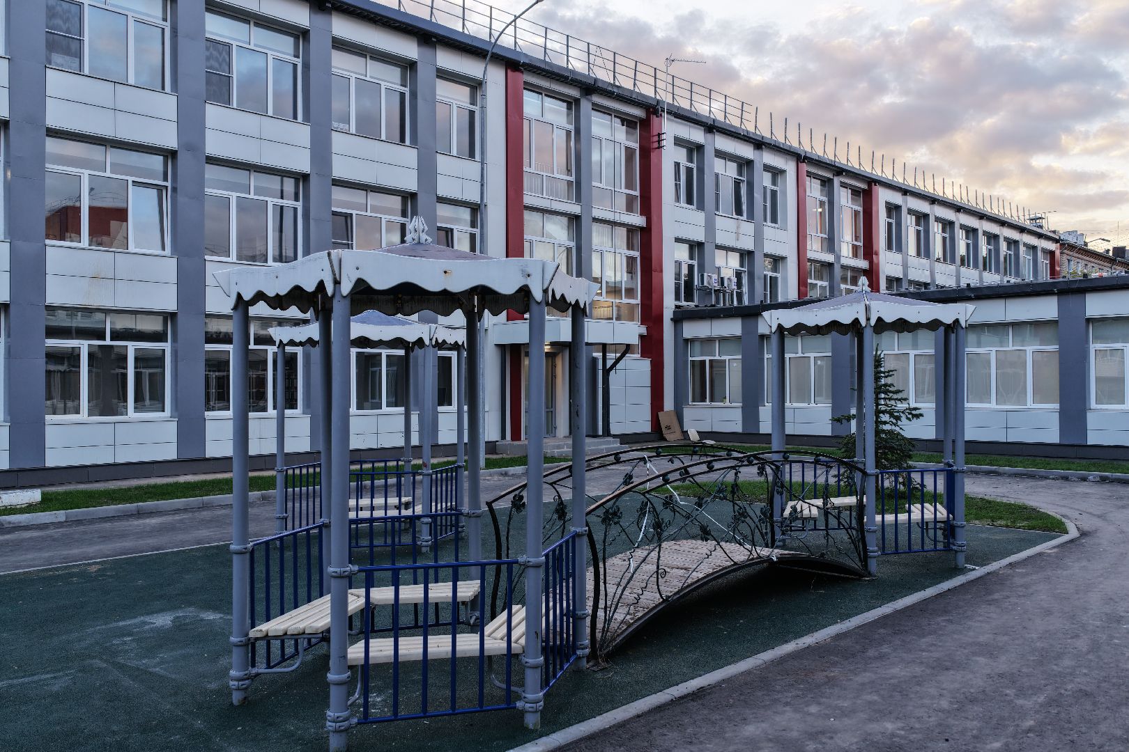 видео с коптера, школа 17 в серпухове,