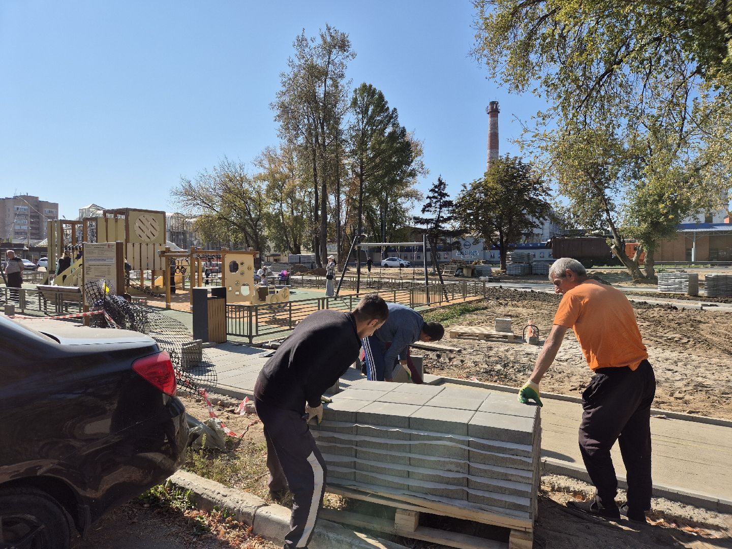 ликино-дулево, благоустройство, скверы подмосковья,