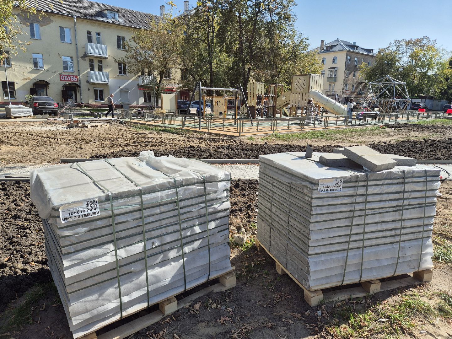 ликино-дулево, благоустройство, скверы подмосковья,